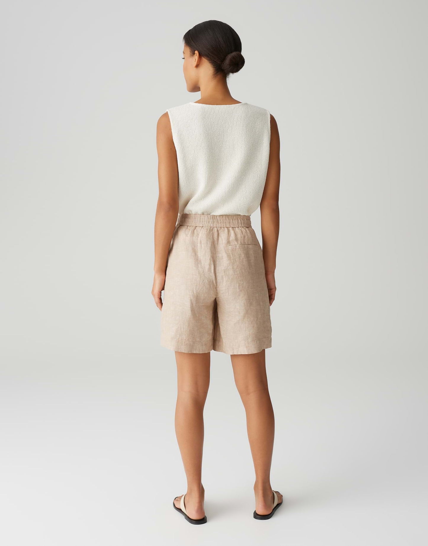 Melane shorts linen (Natural Glaze)