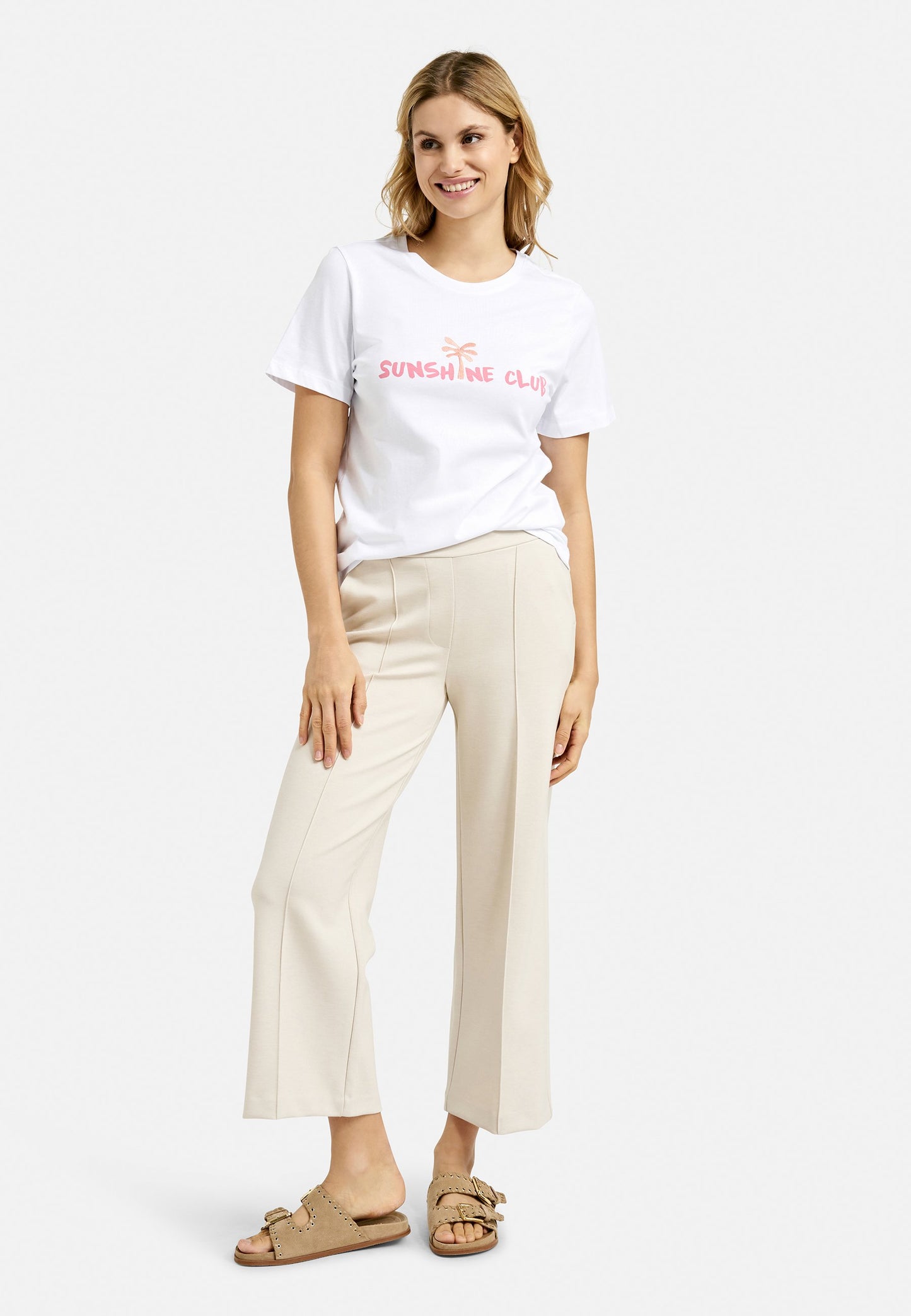 T-Shirt Embroidery Wording (White)