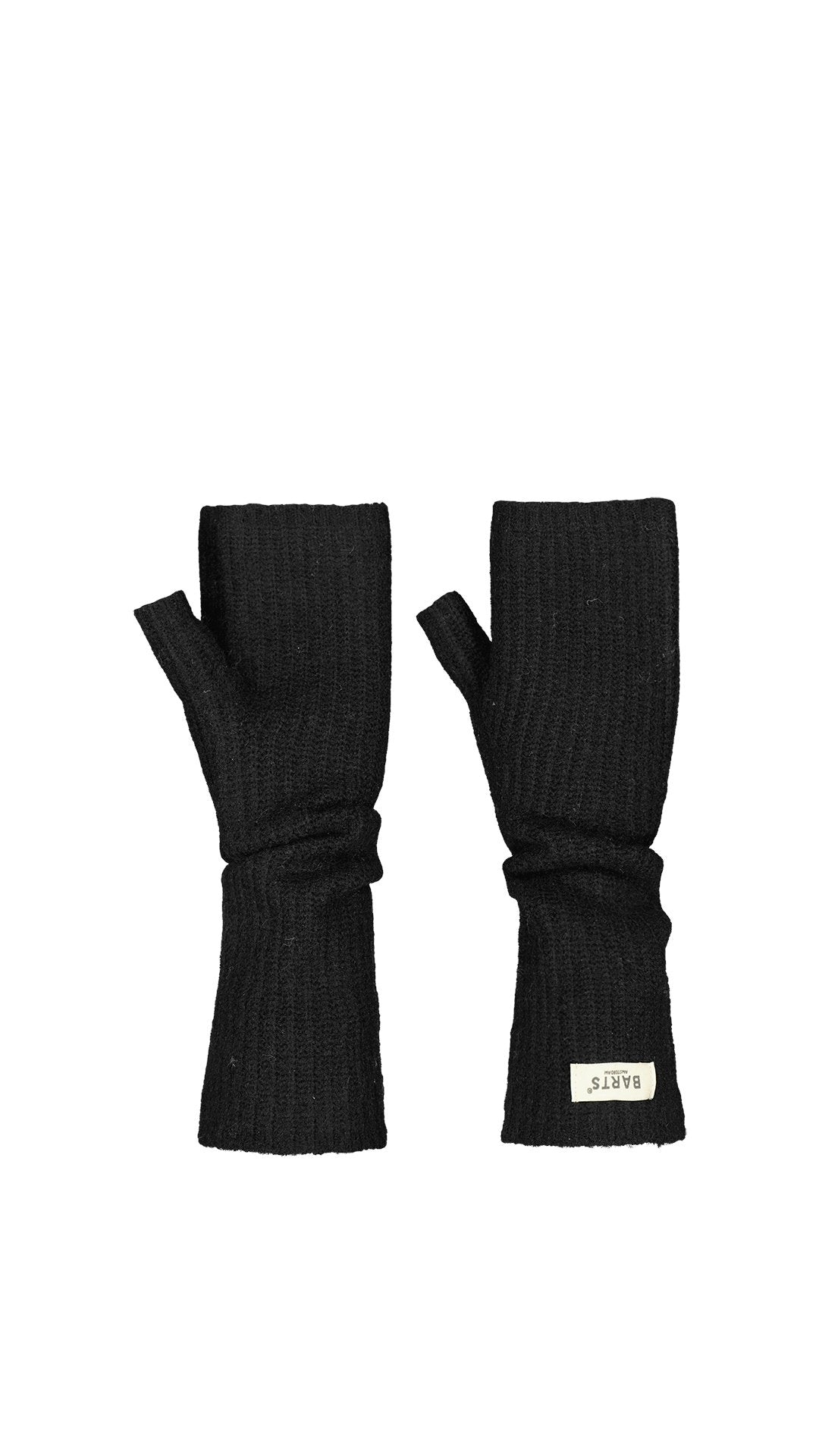 Darty Fingerless Gloves (Black Black)