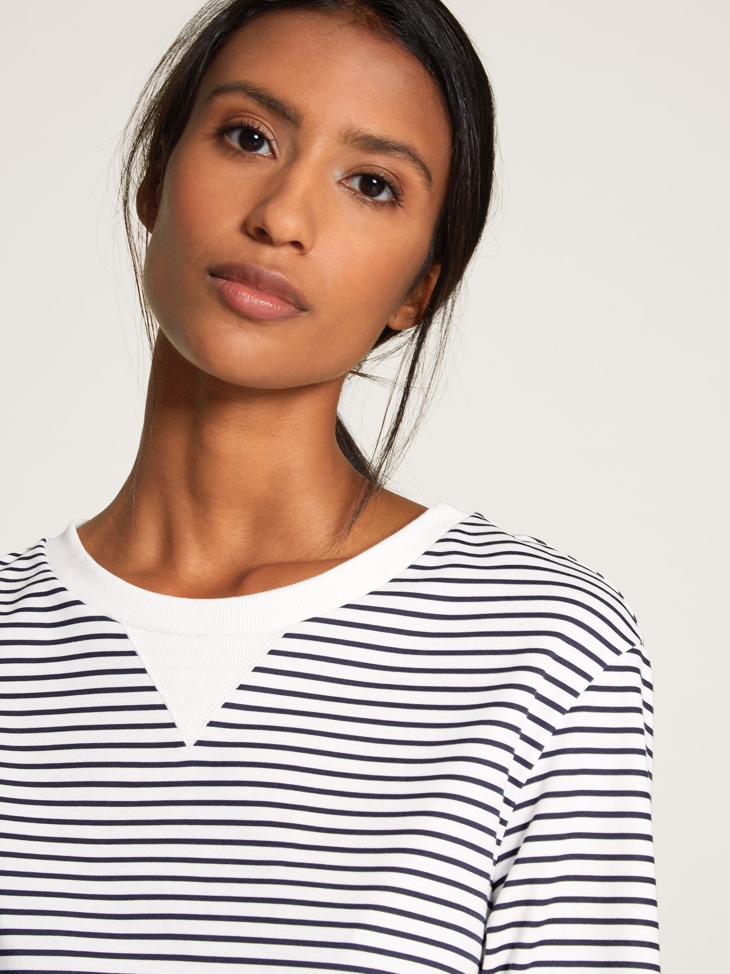 DAMEN Pyjama mit Bündchen (Dark Lapis Blue)
