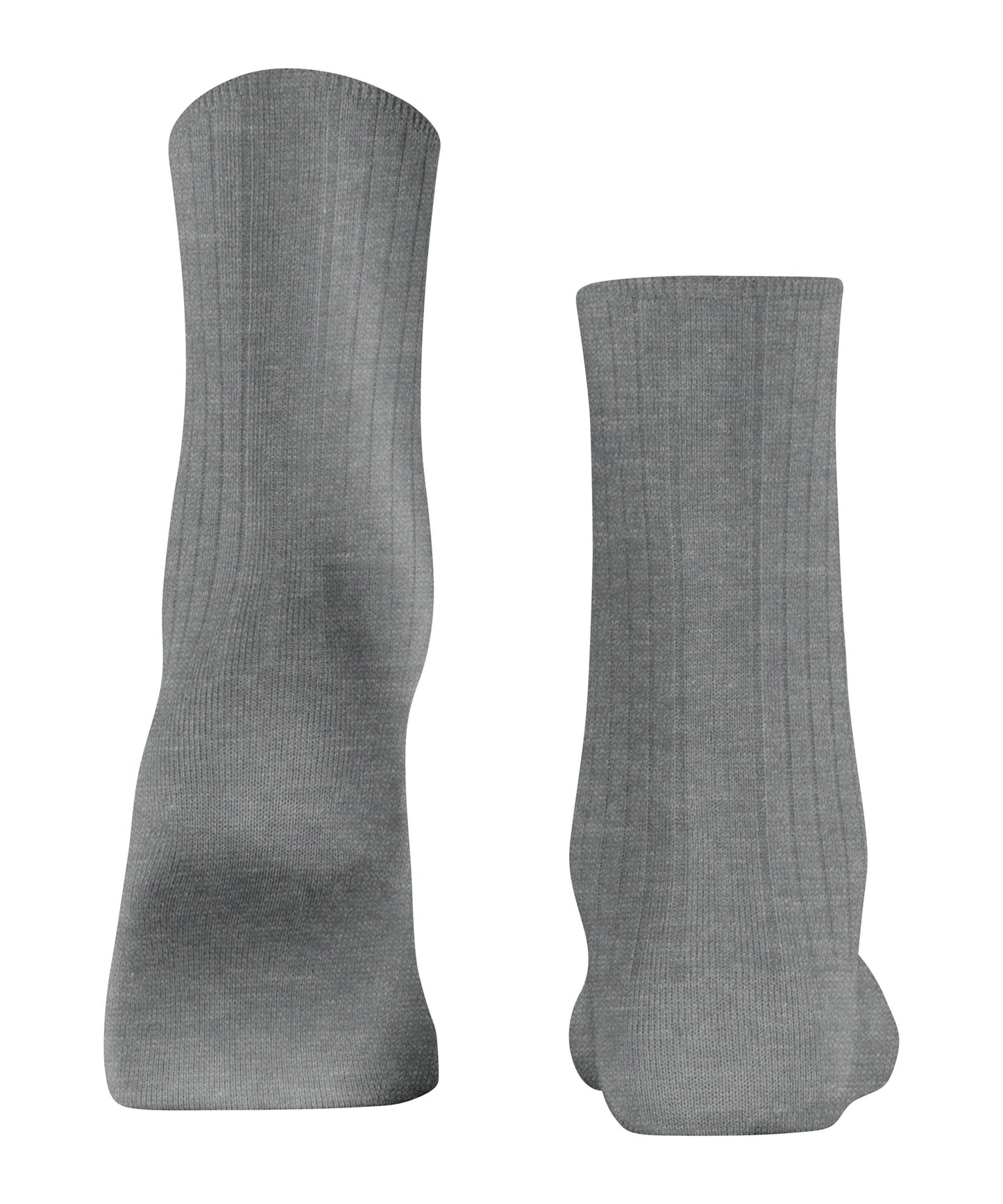 FALKE Cotton Rib Damen (Light Greymel.)