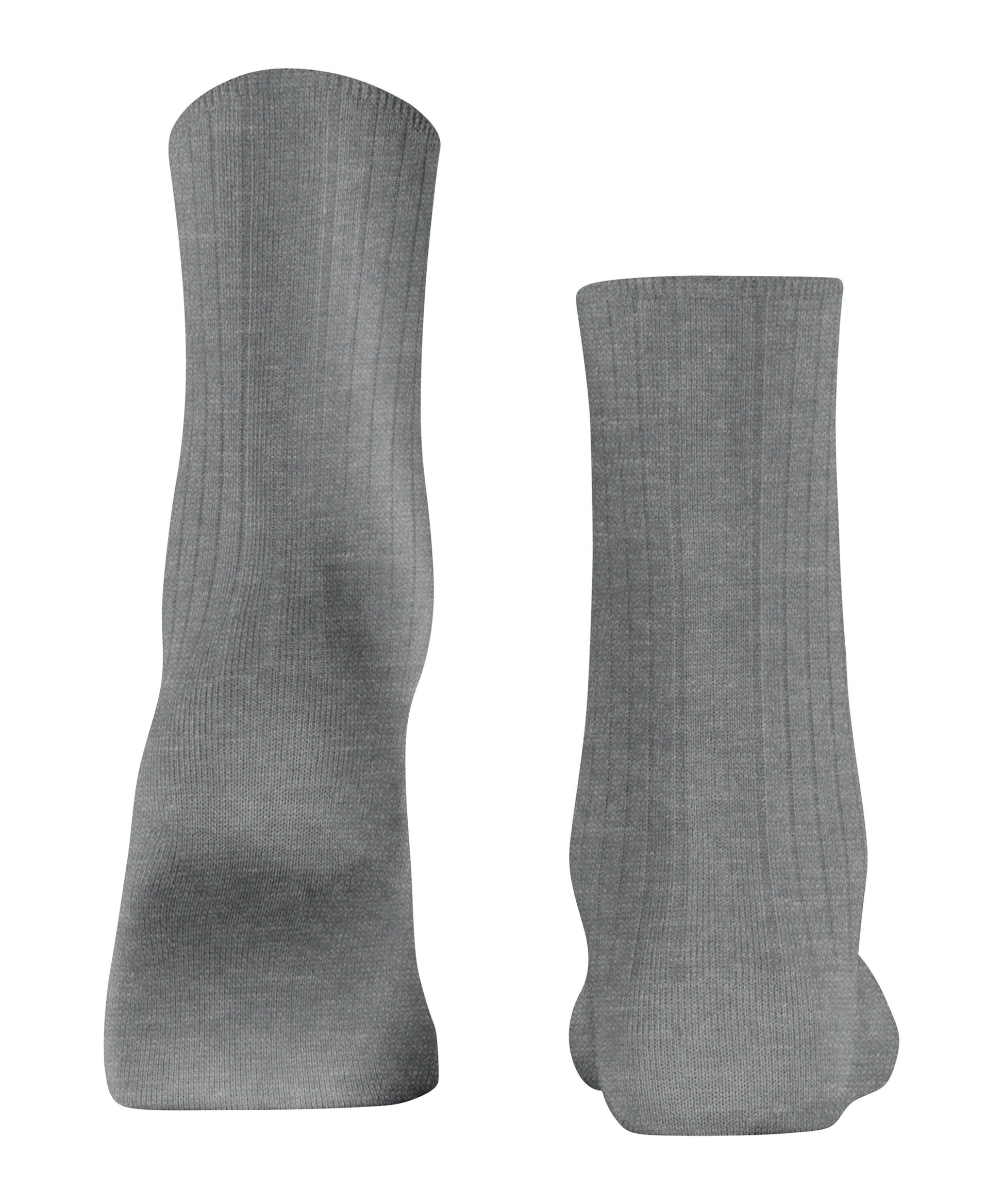 FALKE Cotton Rib Damen (Light Greymel.)