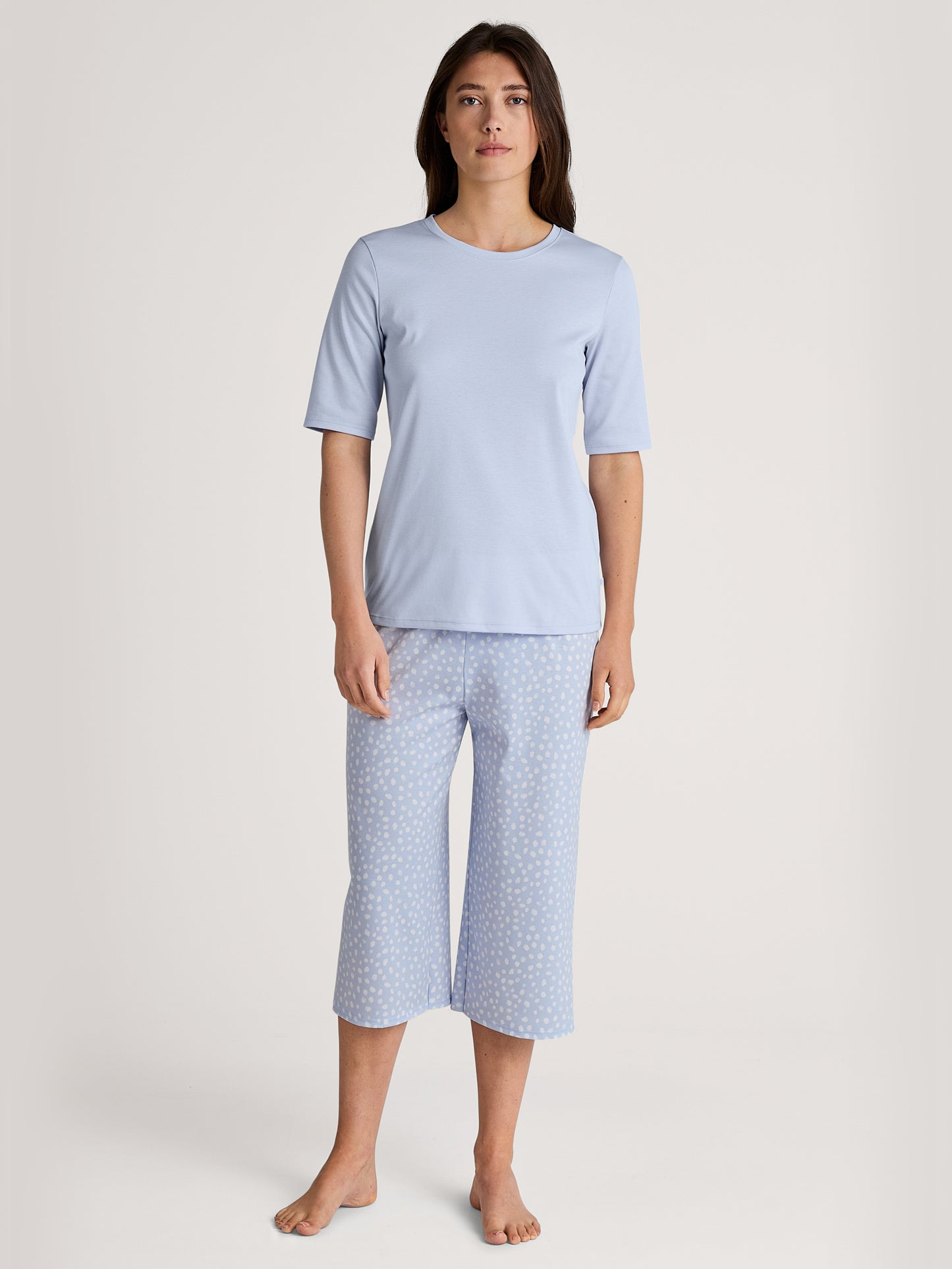 DAMEN Hose 3/4 (Harmony Blue)