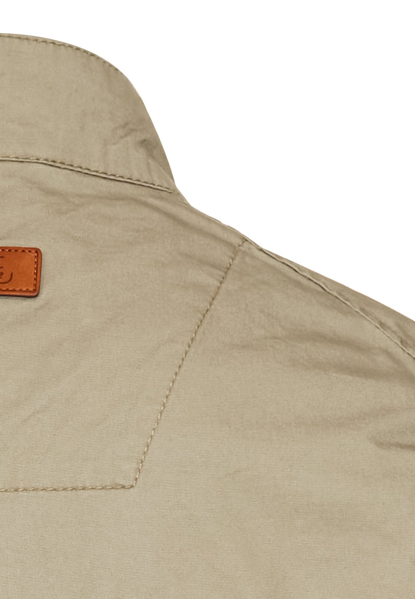 Outdoor-Weste mit Stehkragen (Khaki)