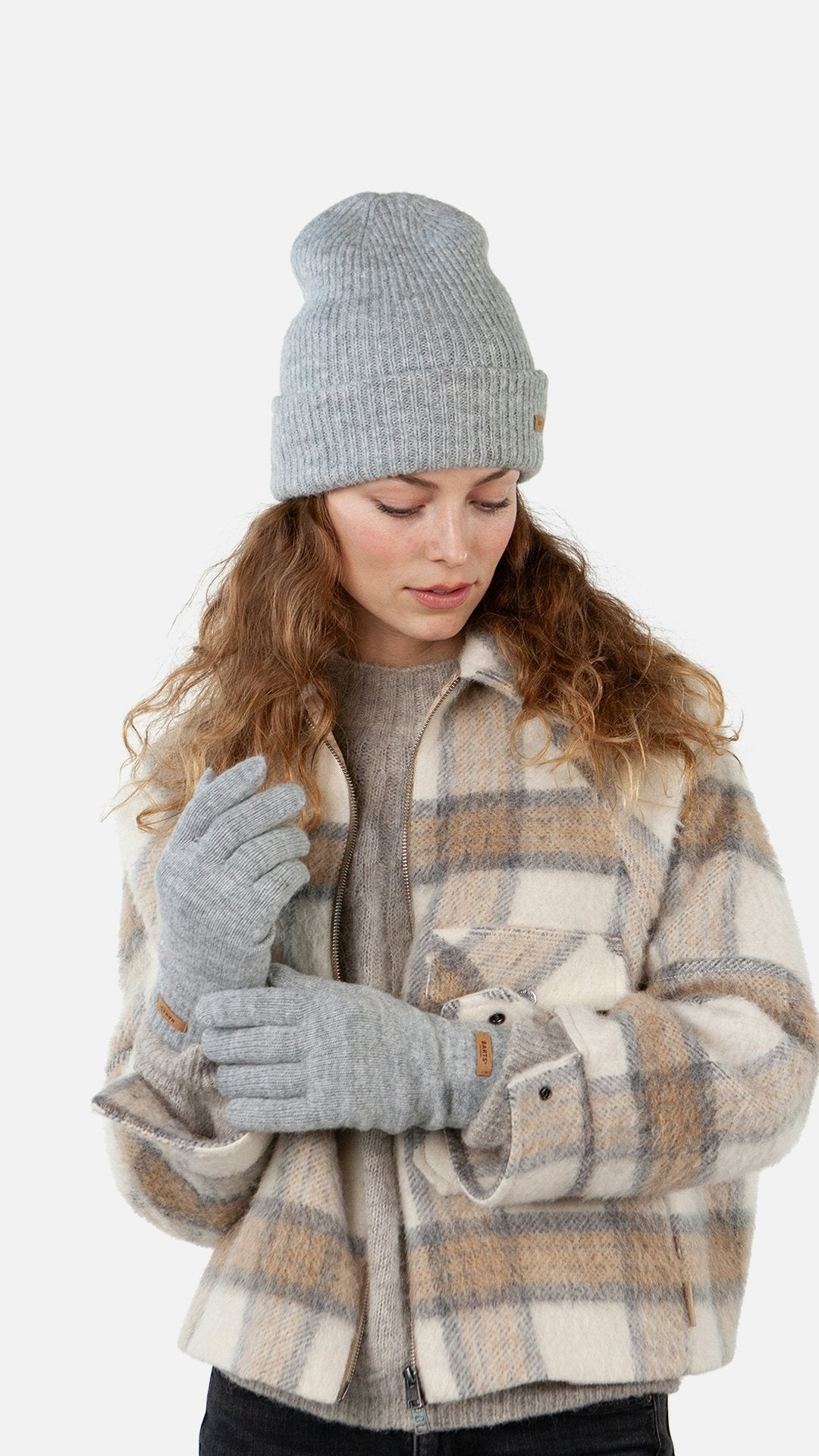 Witzia Gloves (Grey Heather Grey)