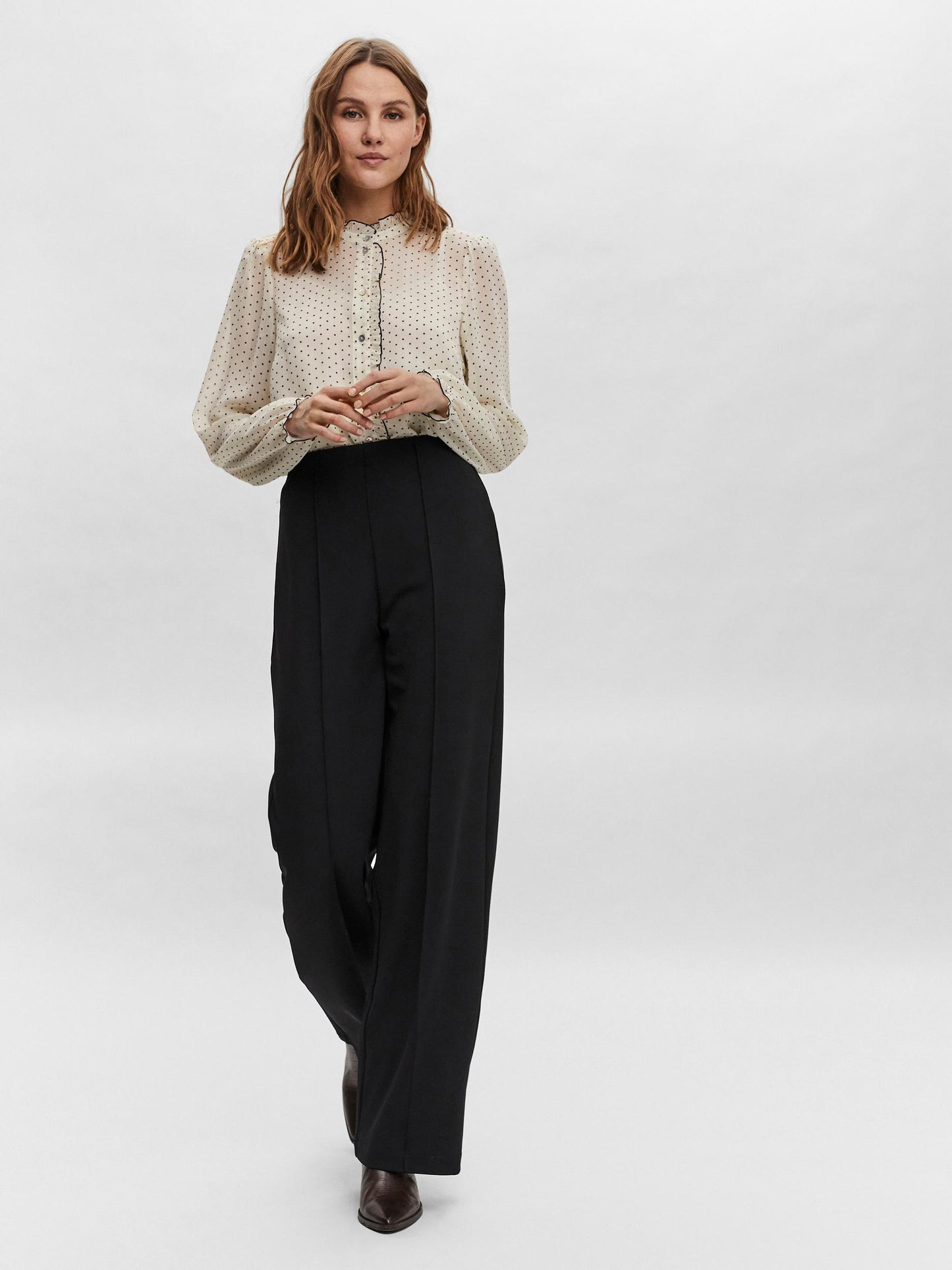 Vmbecky Hw Wide Pull On Pant (Black)