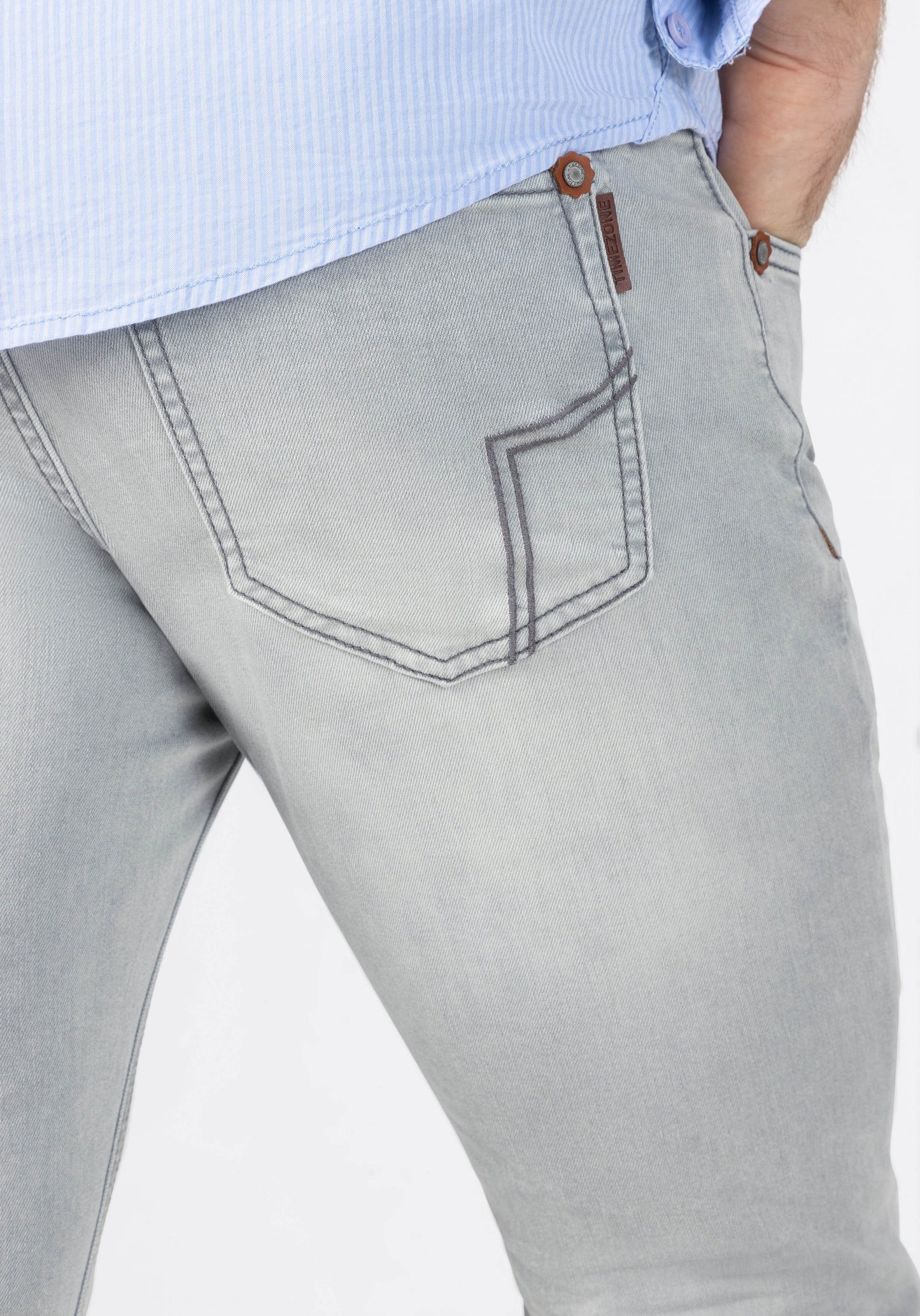 Slim EduardoTZ (Light Grey Wash)