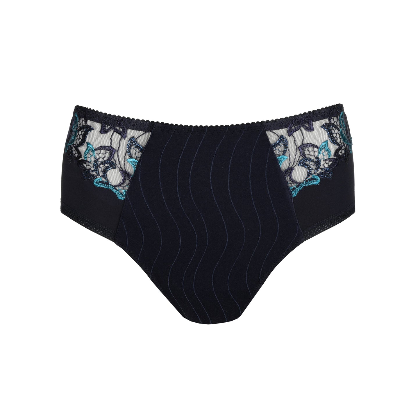 DEAUVILLE velvet blue Taillenslip (Vel)