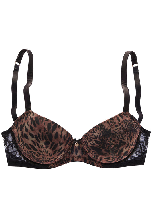 LASCANA Push up bra (Leo-print)