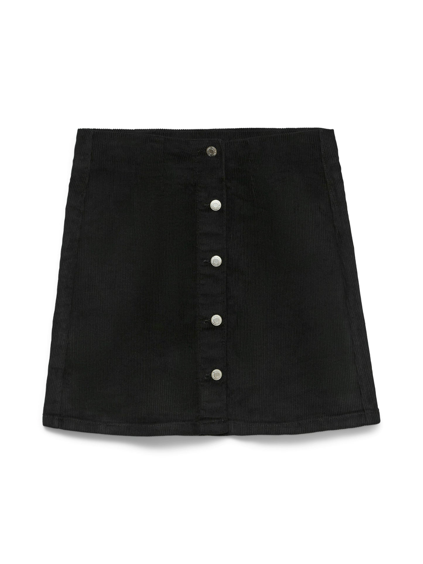 Vmetta Hr Short Cord Skater Skirt Noos (Black)