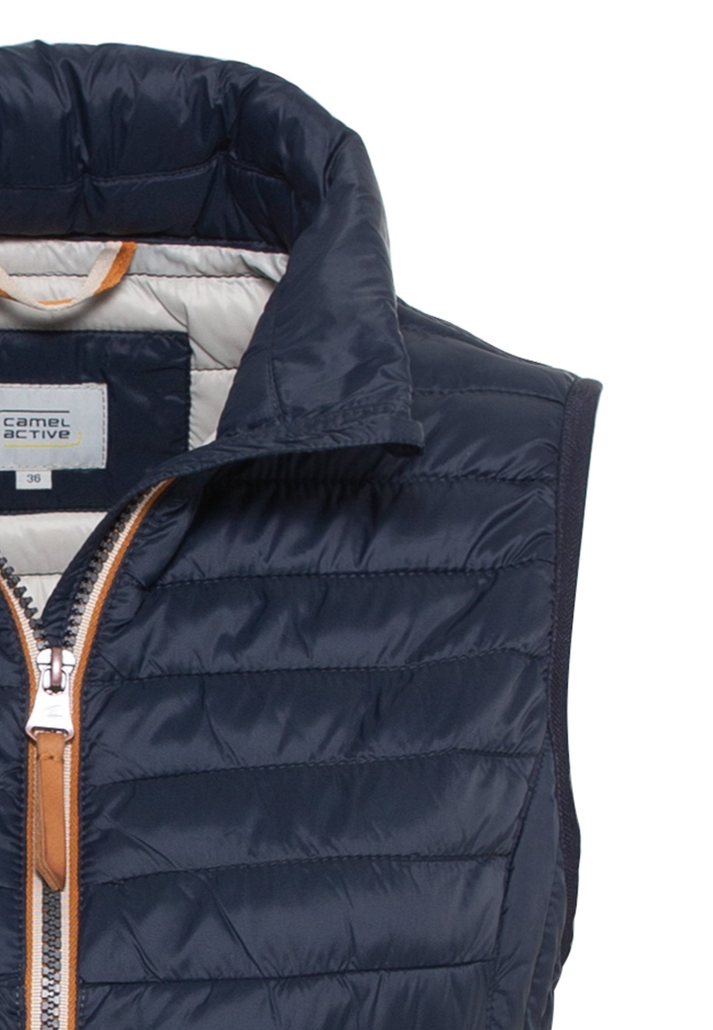 Steppweste aus 100% recyceltem Material (Khaki)