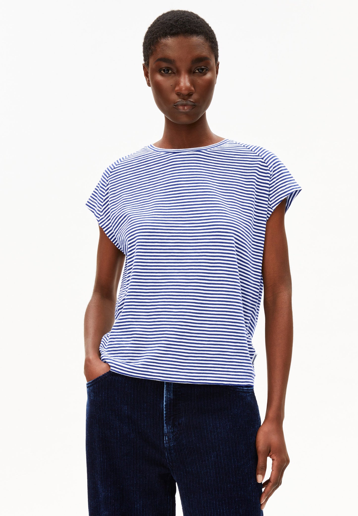 Oneliaa Lovely Stripes (Oatmilk-blue No)