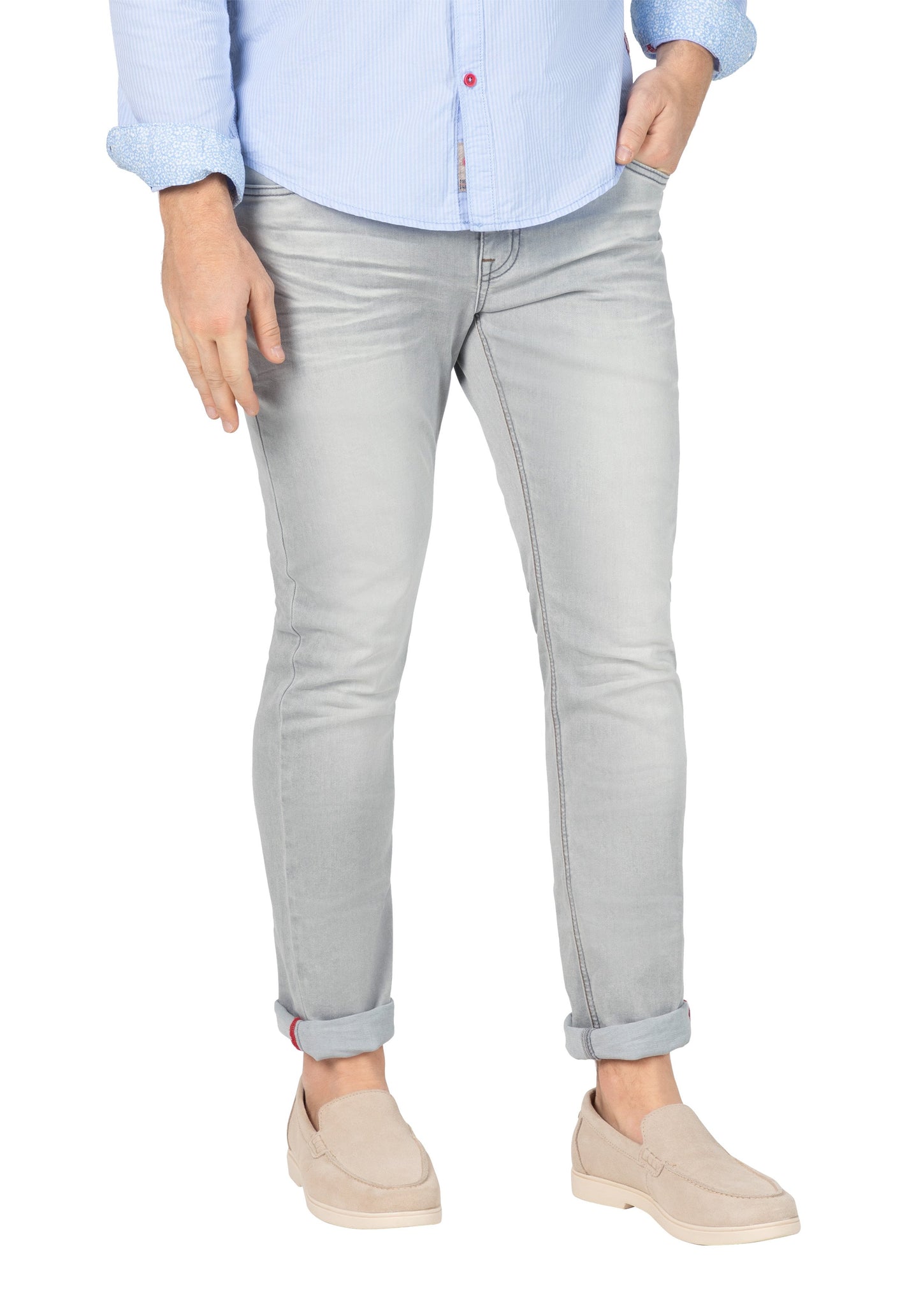 Slim EduardoTZ (Light Grey Wash)