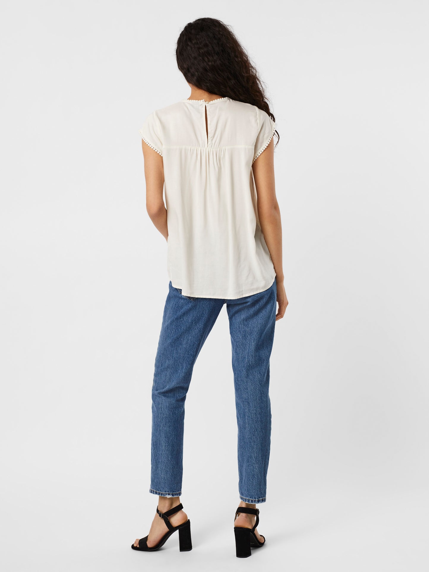 Vmdebbie Pleat S/l Top Ga Noos (Snow White)