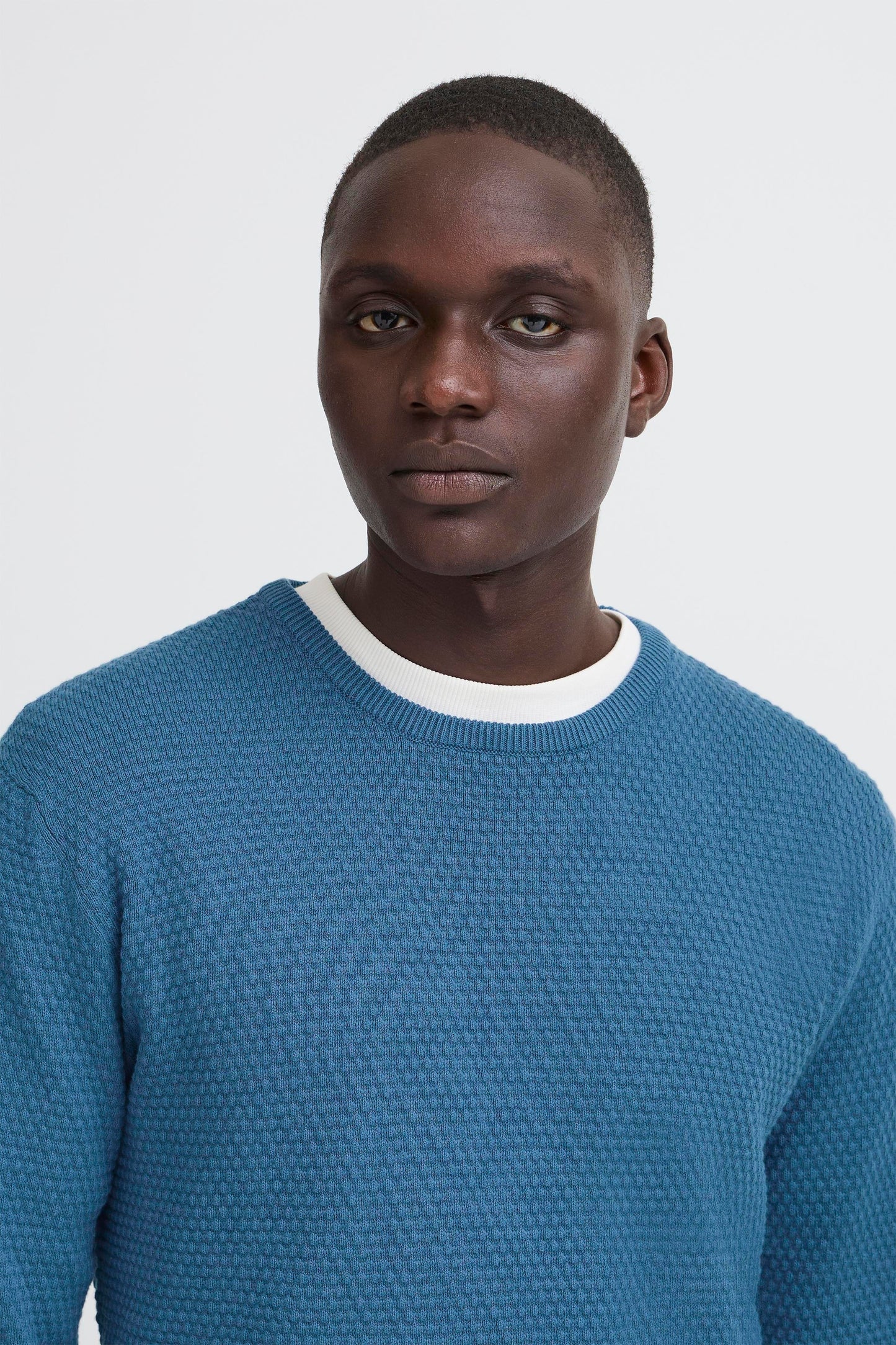 Bhredhill Crew Neck Knit Noos (Ensign Blue)