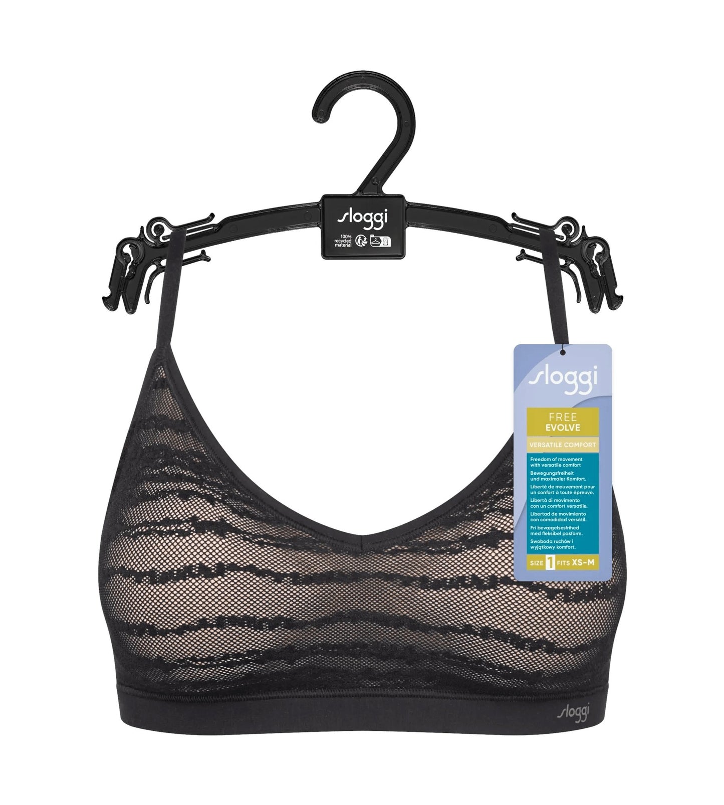 sloggi FREE Evolve PU Lace (Black)