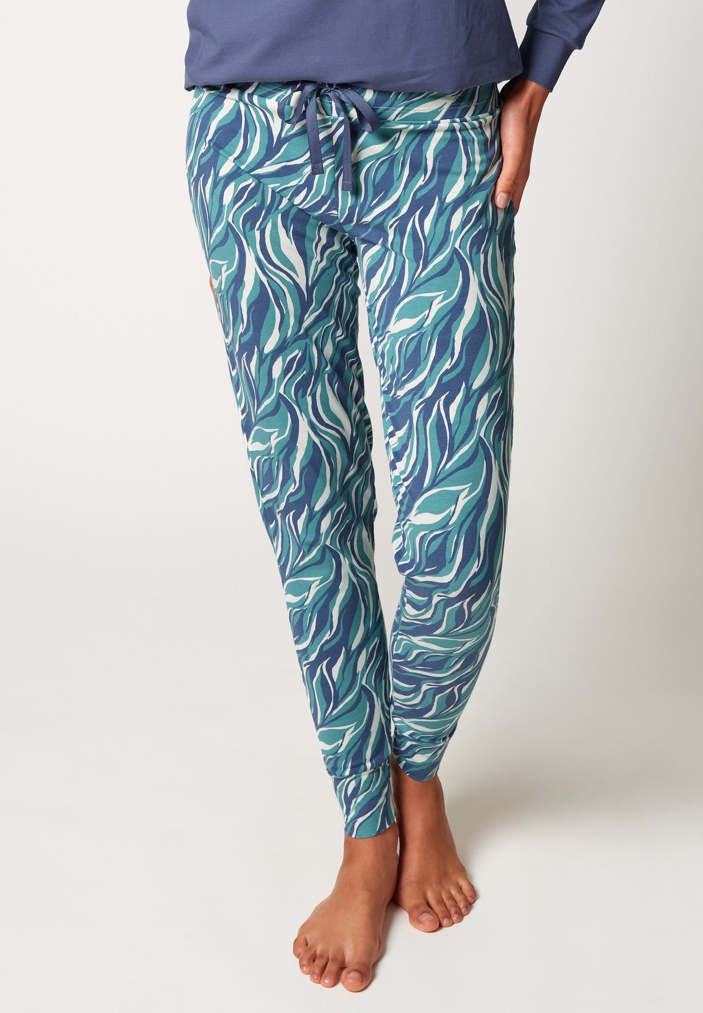 SKINY Damen Hose lg. Night In Mix & Match (Arctic Tiger)