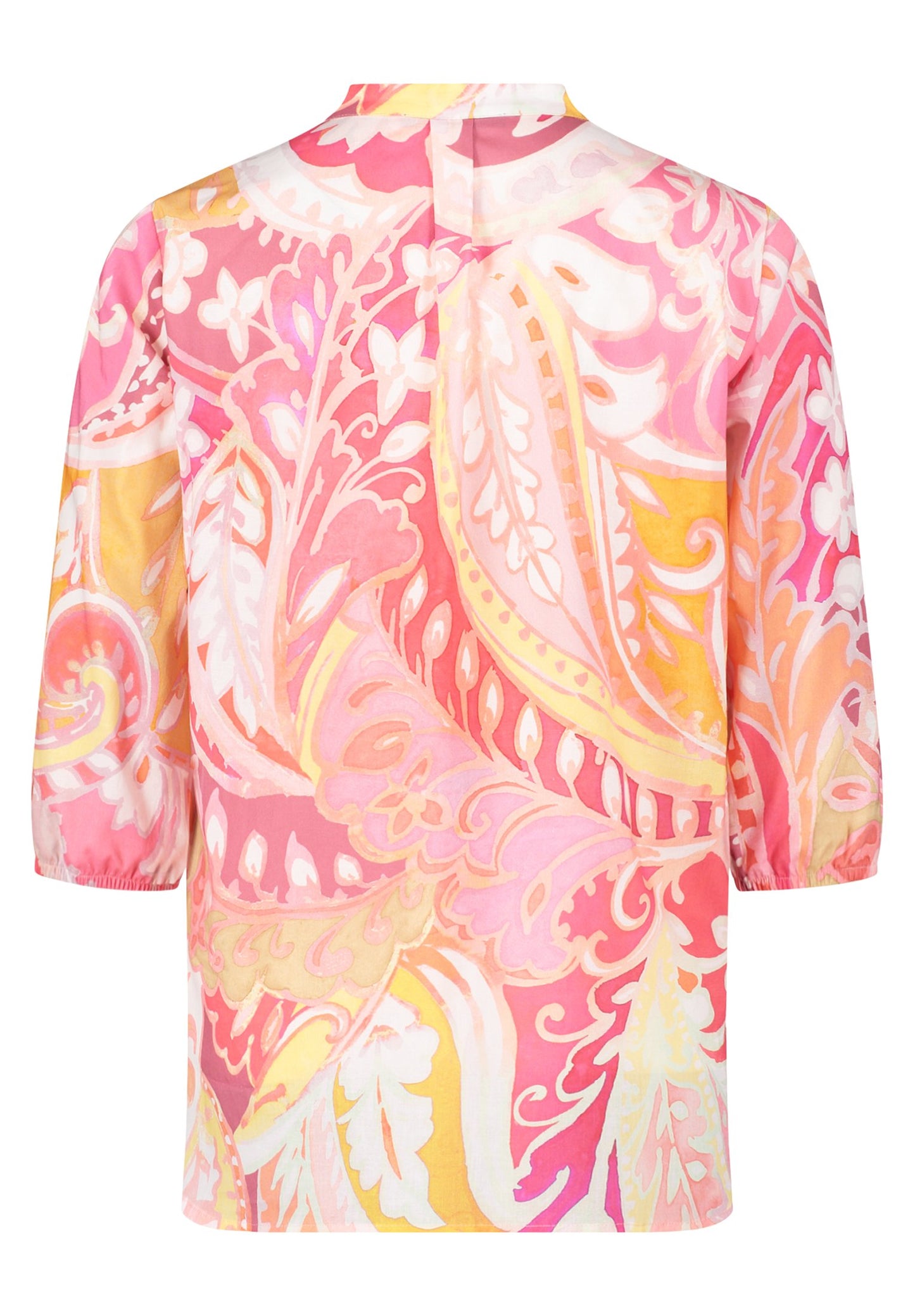 Schlupfbluse (Rosé/yellow)