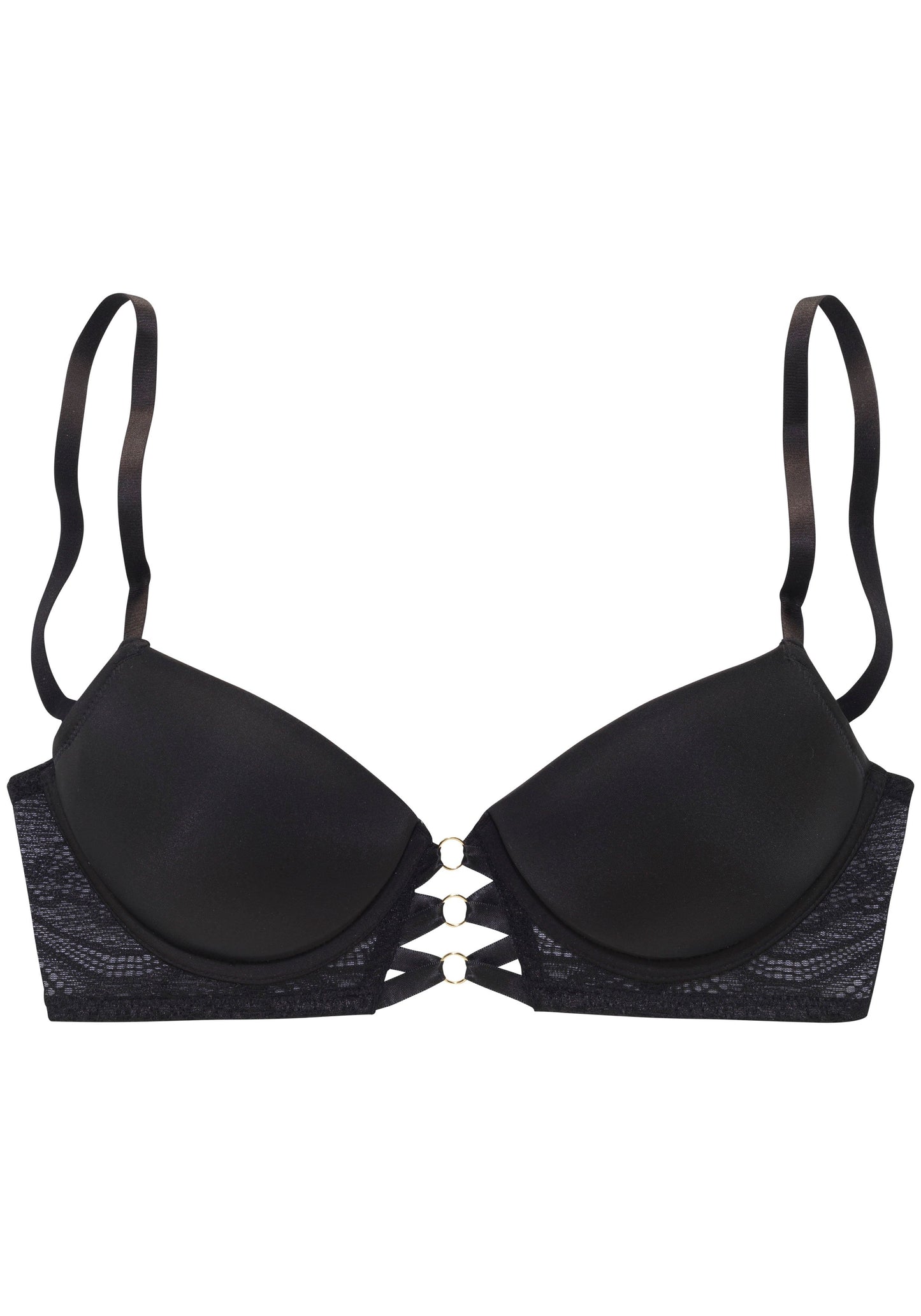lascana Push-up BH (Black)