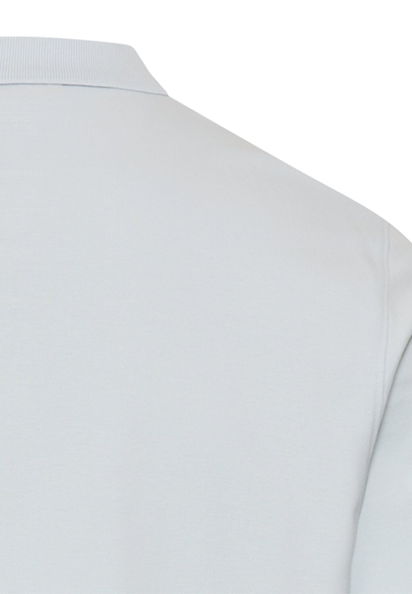 Poloshirt mit Kontrastdetails (Airy Blue)
