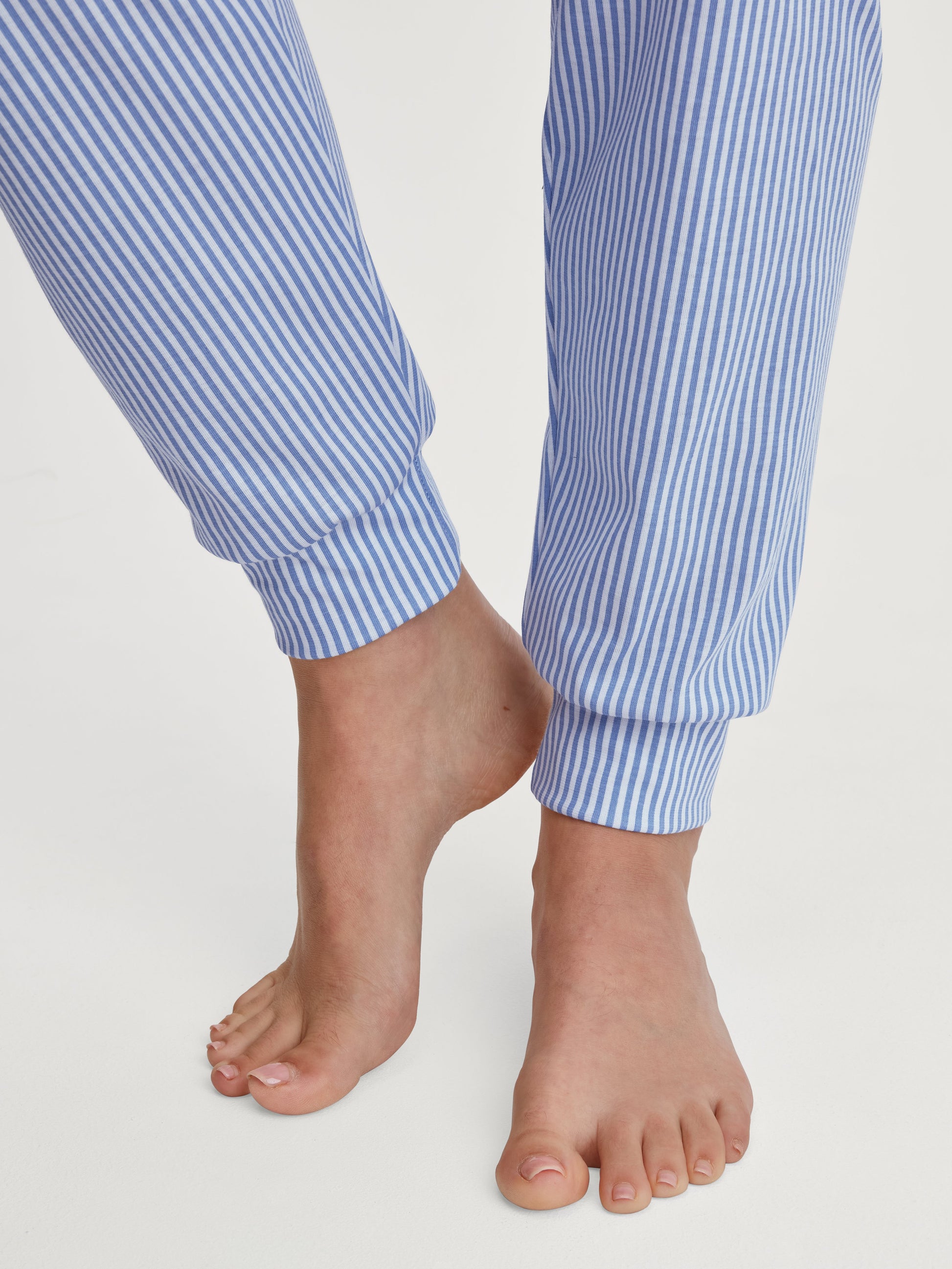 WOMEN Pyjamas with cuff (Hydrangea Blue)