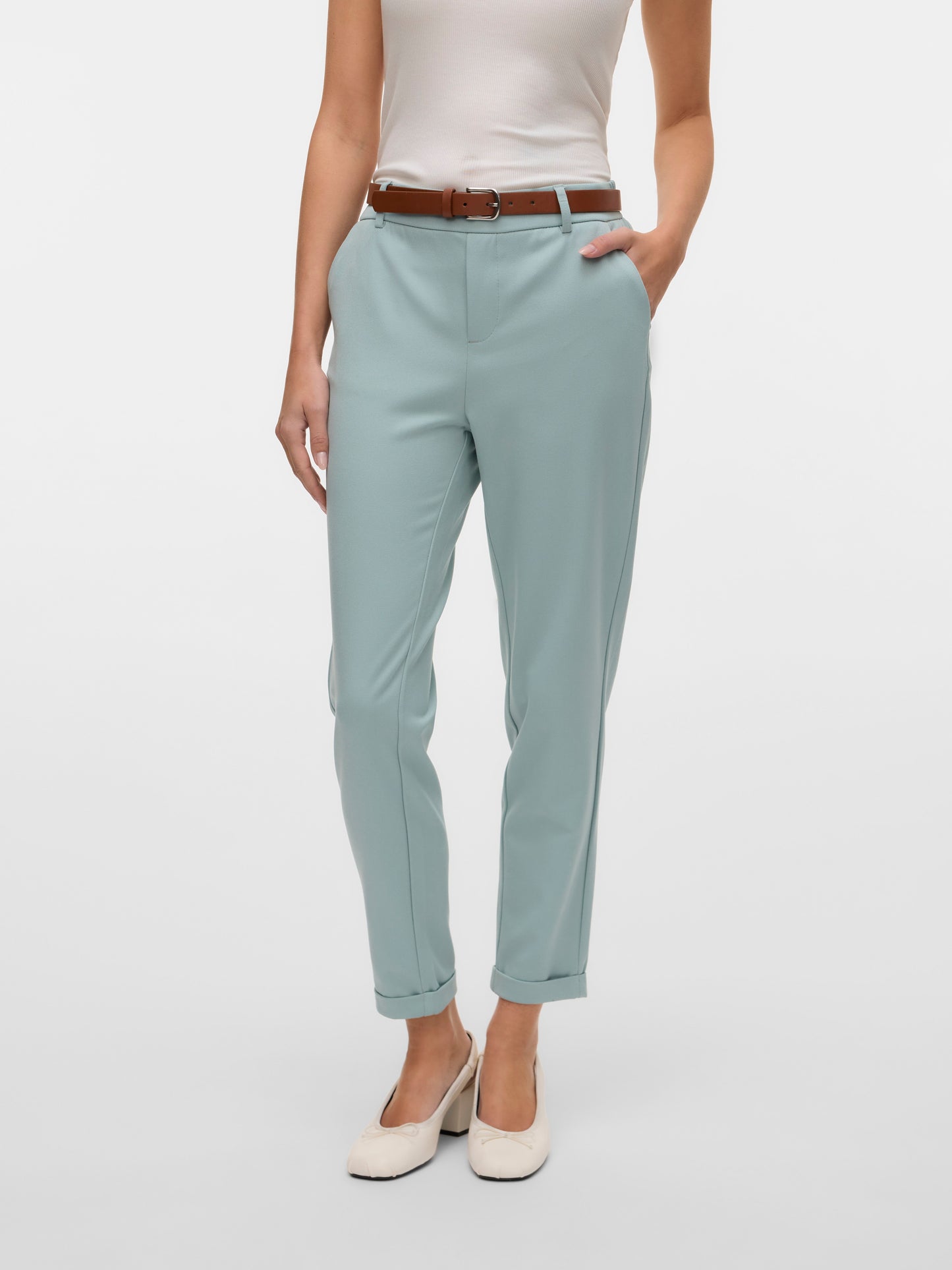 Vmmaya Mw Loose Solid Pant Noos (Gray Mist)