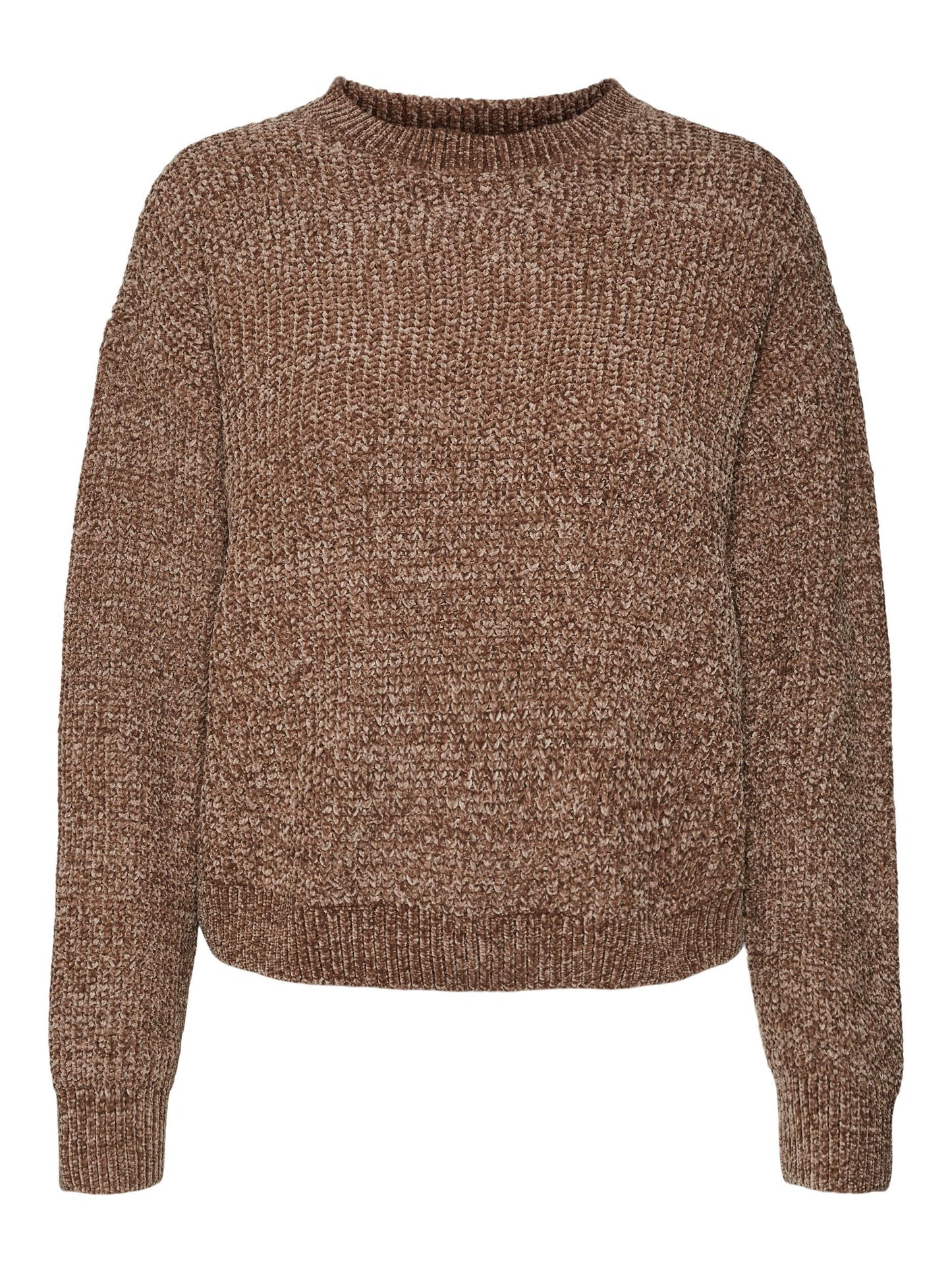 Vmagate Ls O-neck Pullover Low (Brown Lentil)