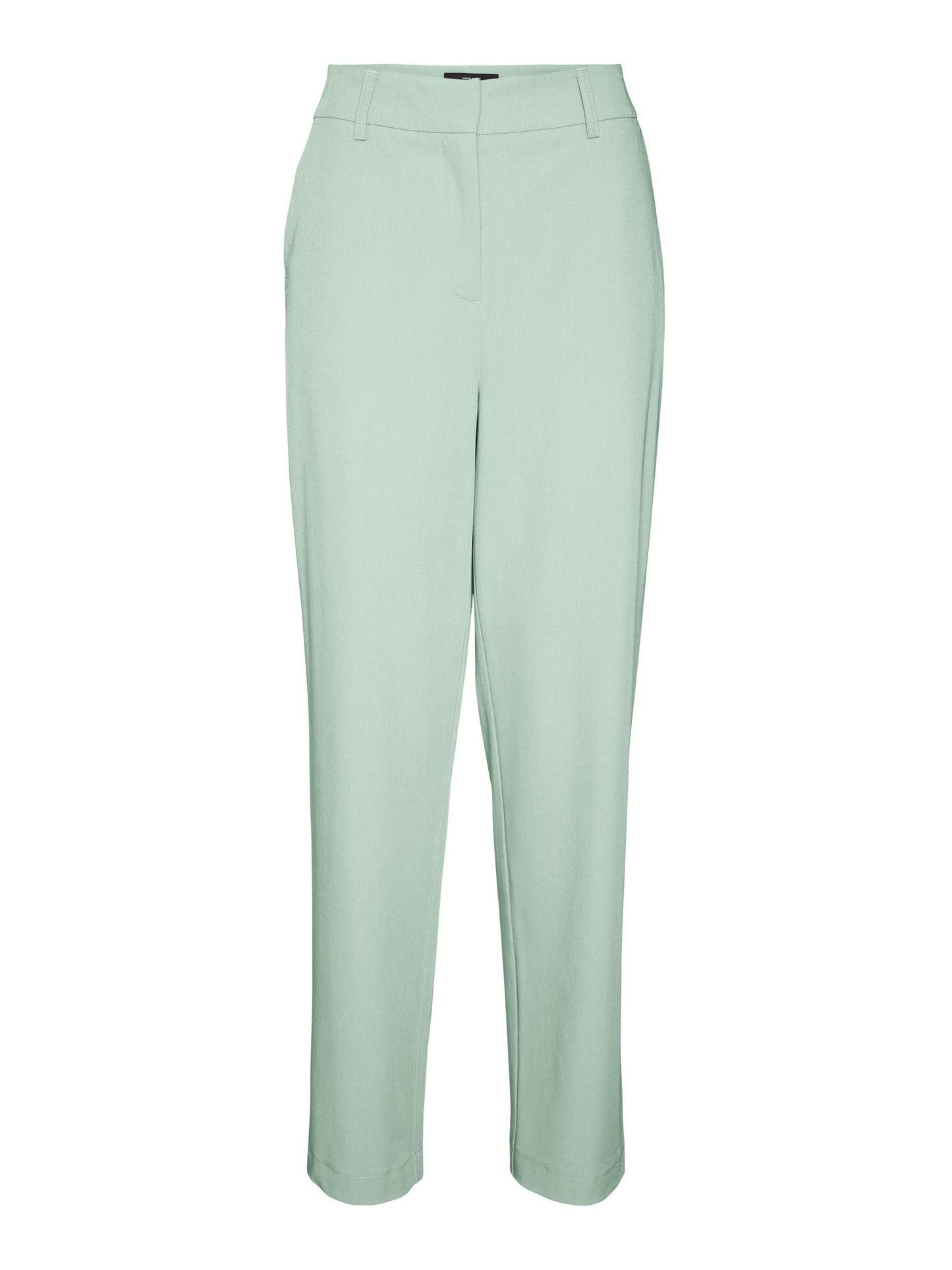 Vmzelda Hw Straight Pant Noos (Mist Green)