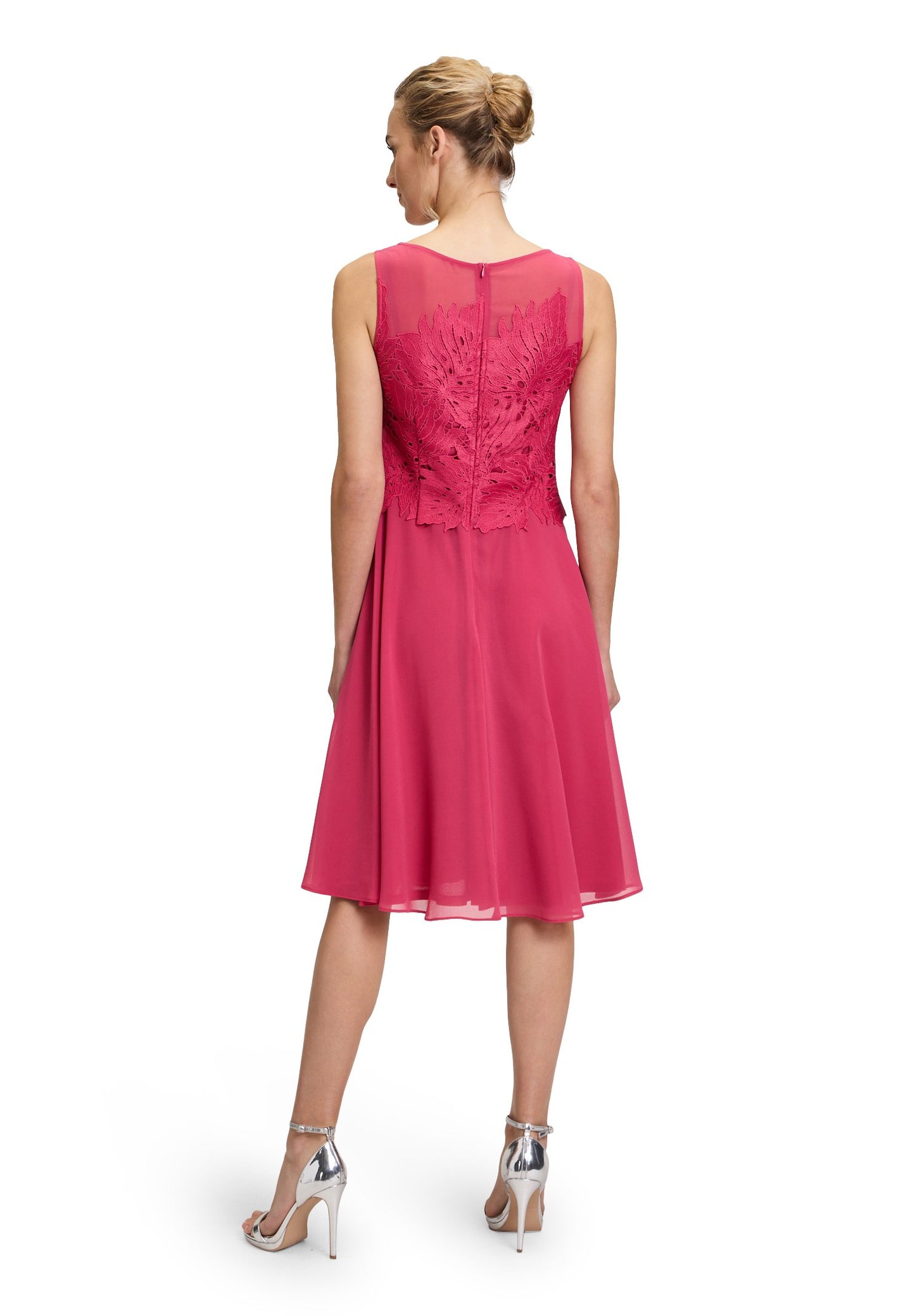 Chiffonkleid (Shiny Coral)