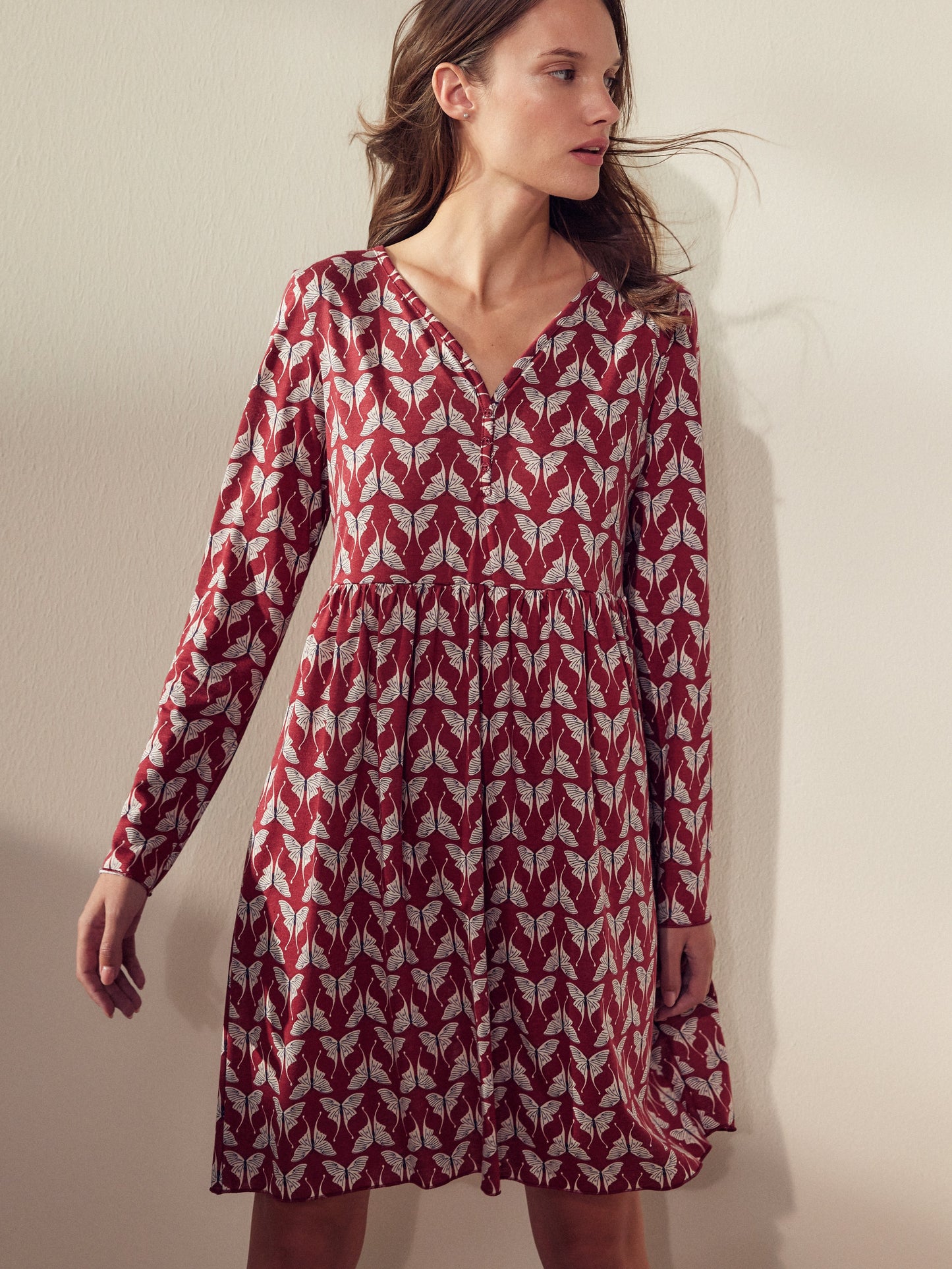 WOMEN Nightdress (Mars Red)