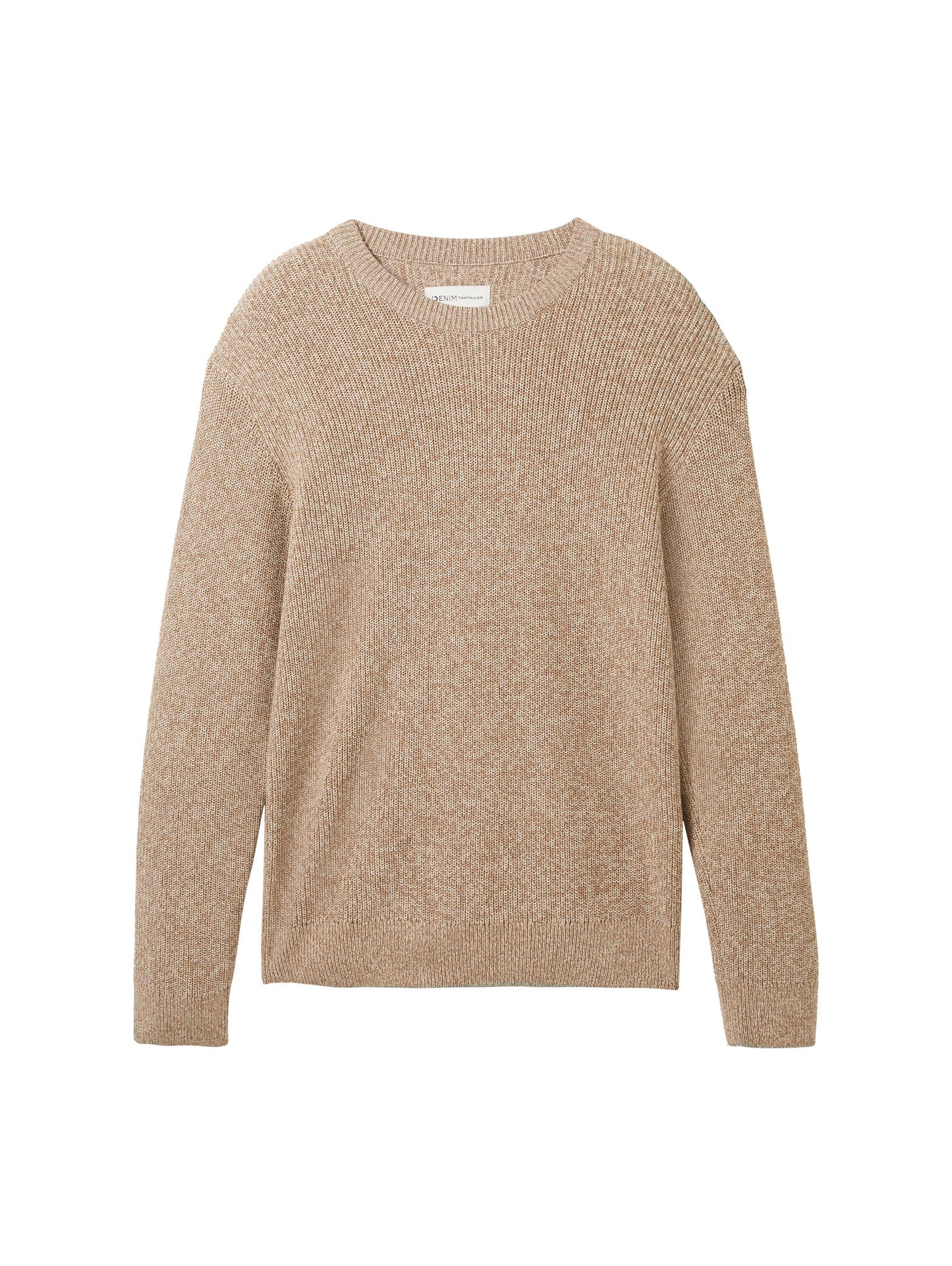 Strickpullover in Melange Optik (Ecru Tonal Mou)