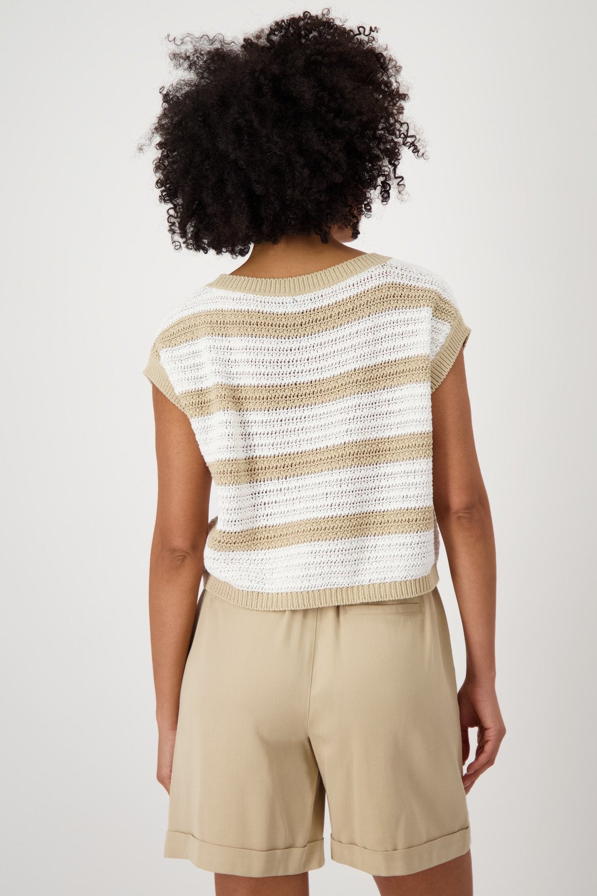 Pullover (Camel Ringel)