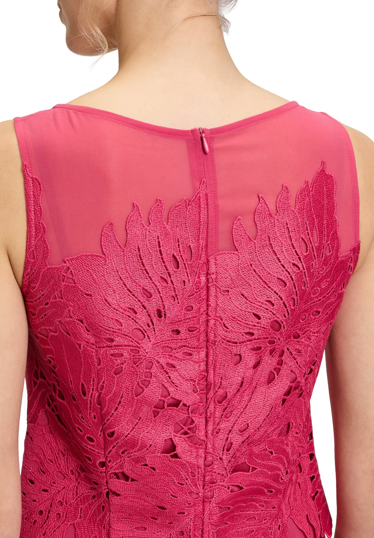 Chiffonkleid (Shiny Coral)