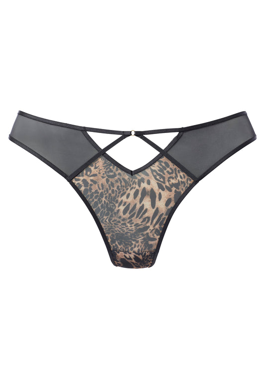 LASCANA Thong (Leo-print)