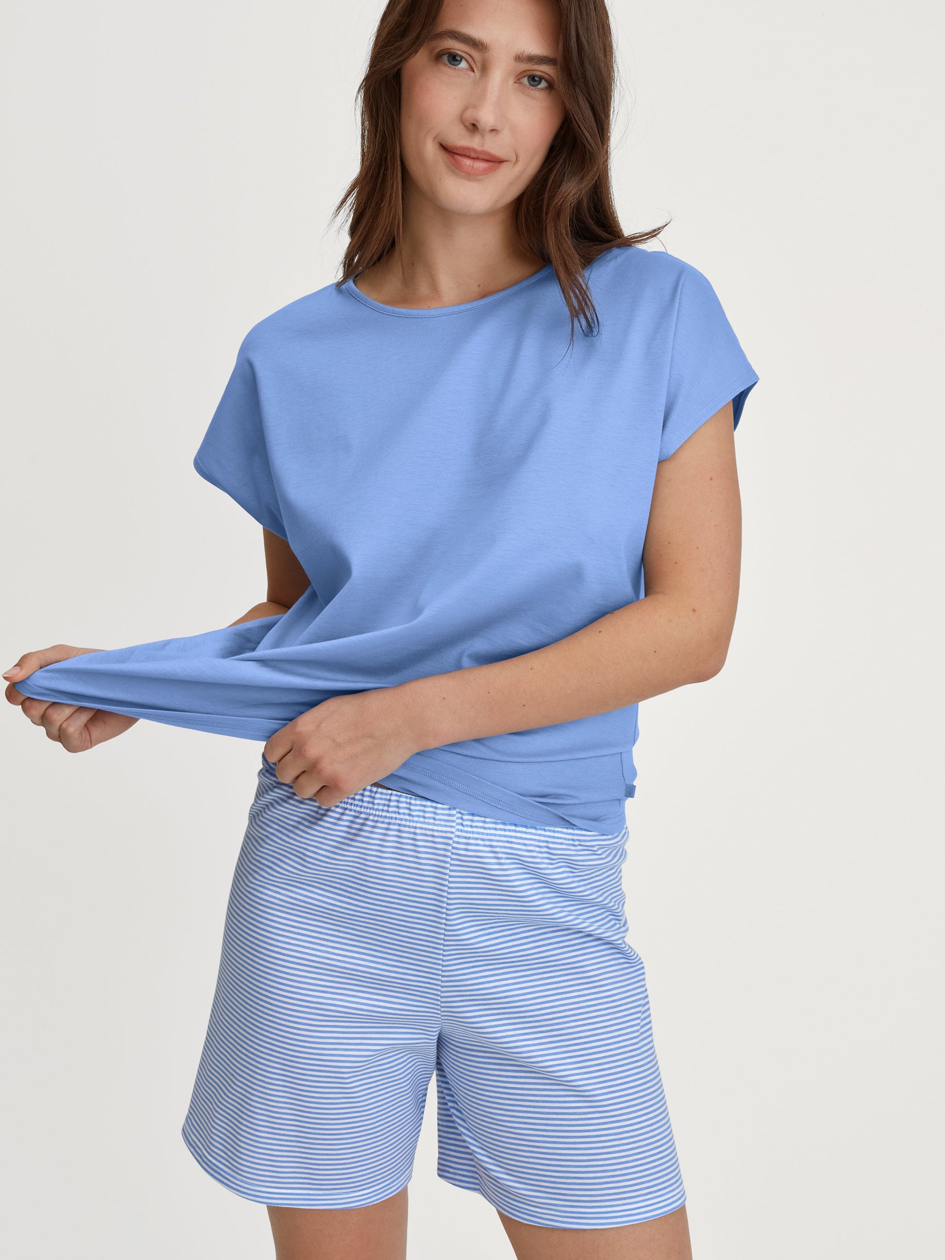 WOMEN Short pyjamas (Hydrangea Blue)