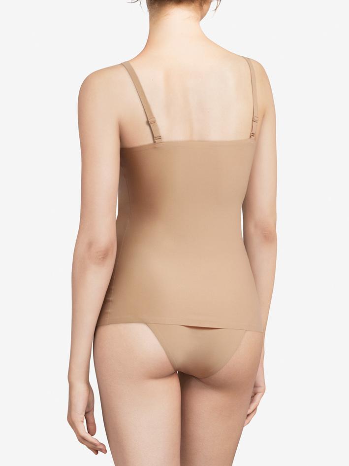 SOFTSTRETCH Top mit Spaghettiträgern (0wu Nude)