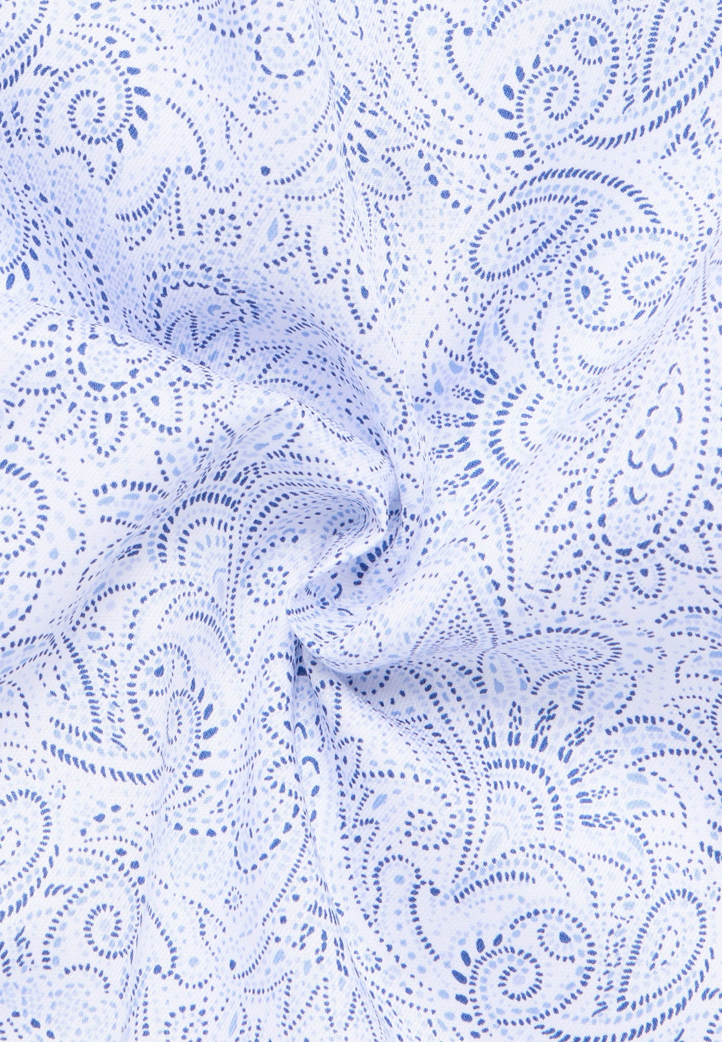 Hemd Twill Langarm (Mittelblau)