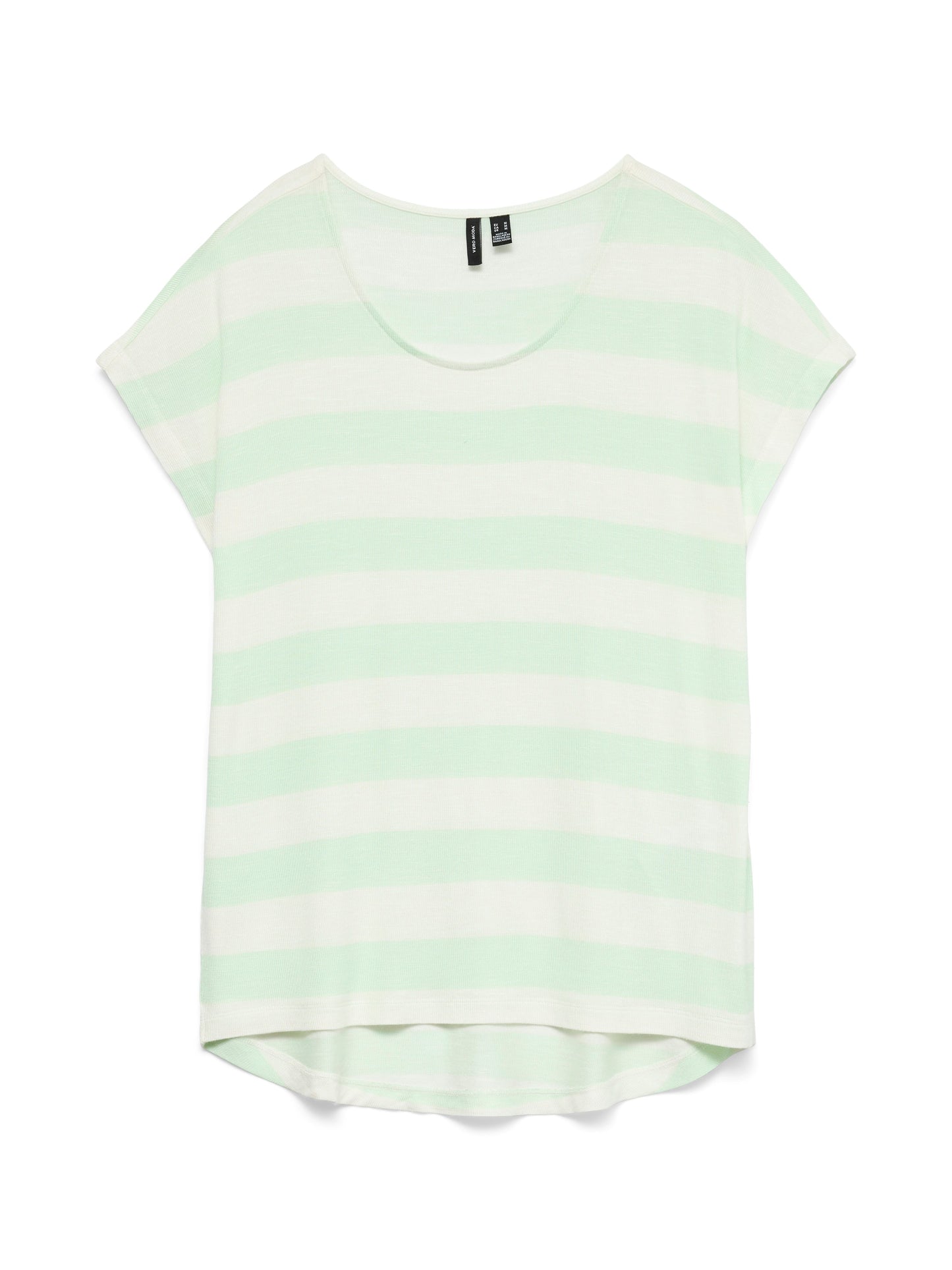 Vmwide Stripe Sl Top Jrs Noos (Birds Egg)