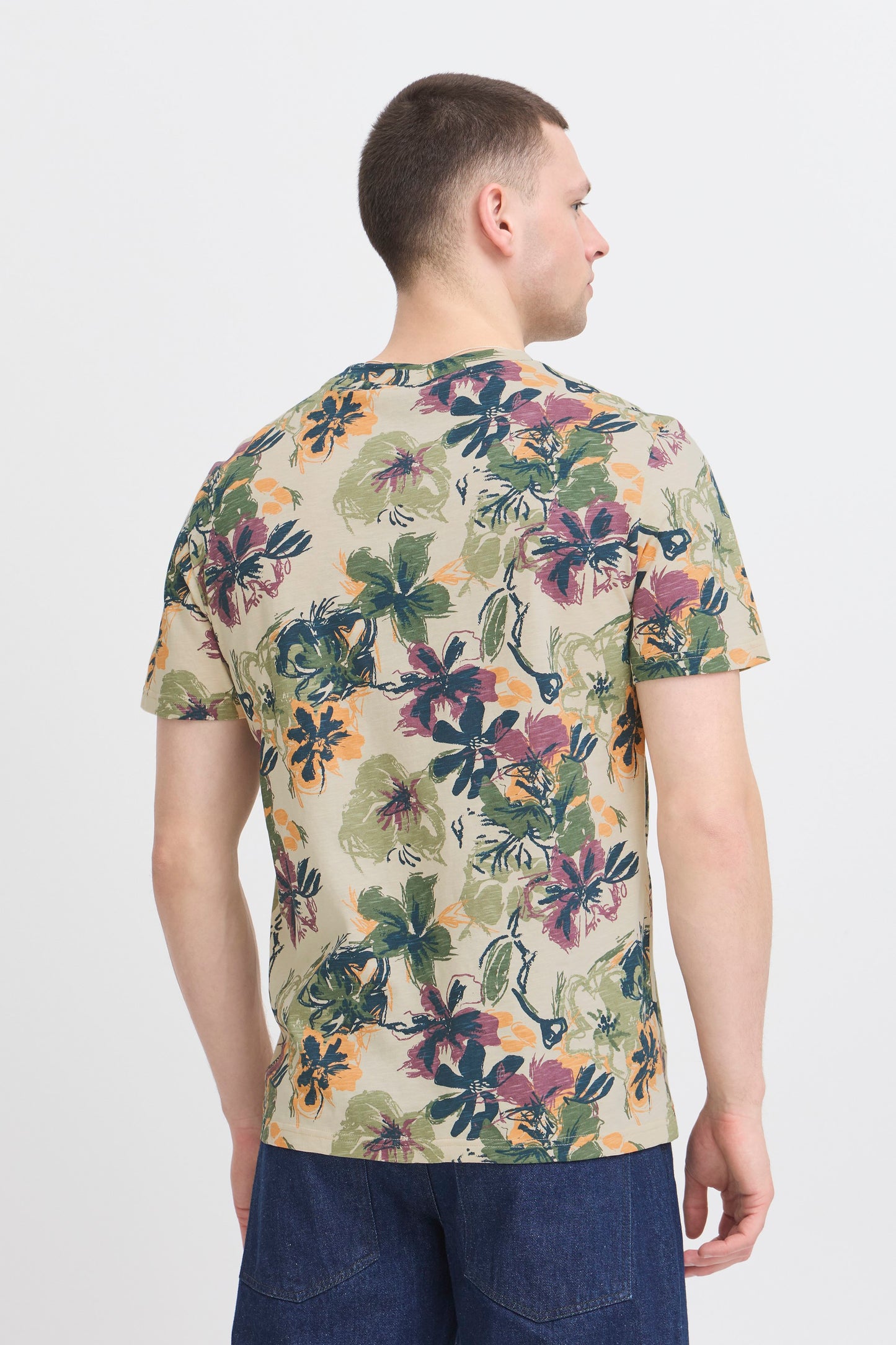 BHJEMO tee (Bleached Sand)