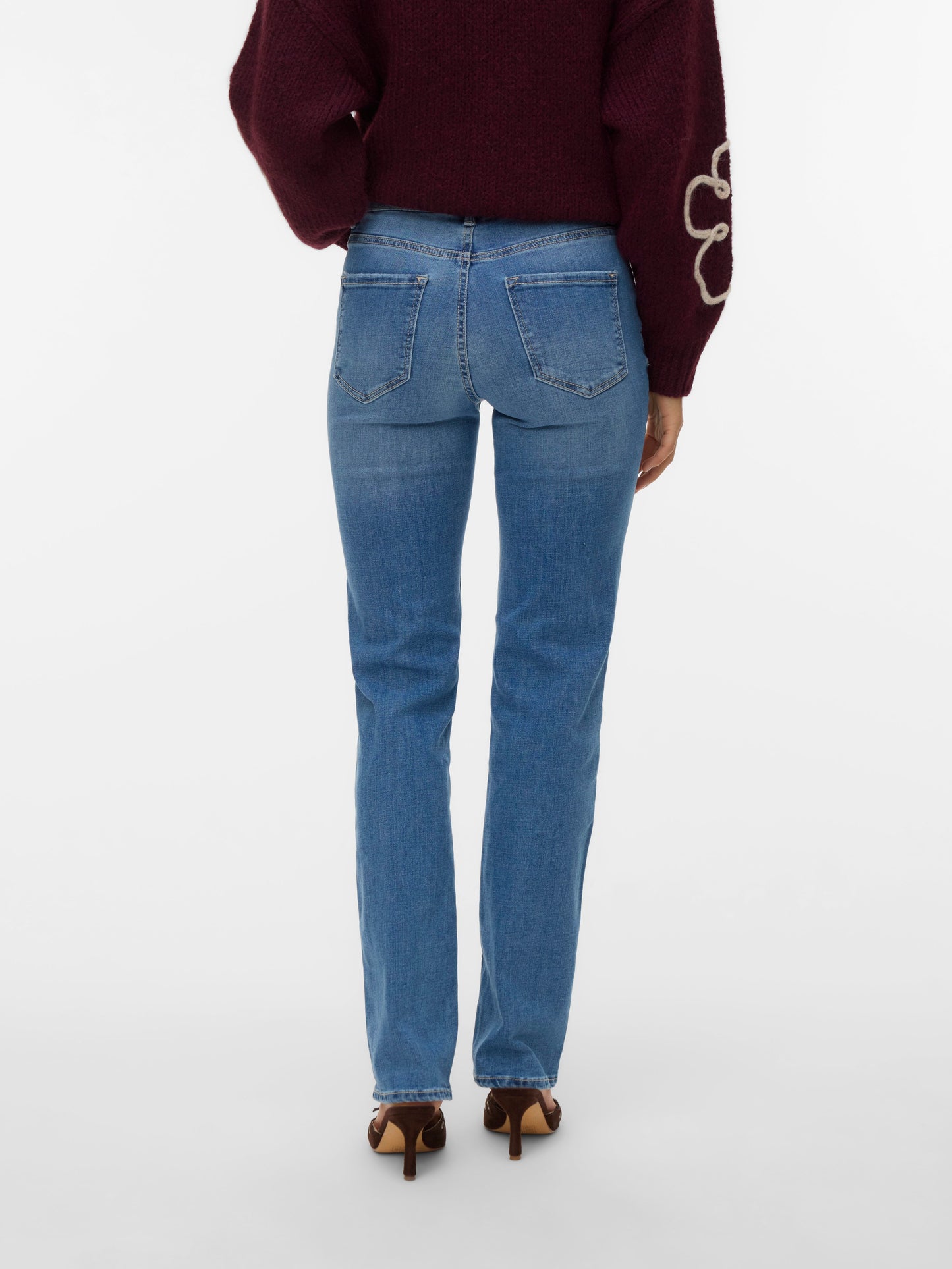 Vmflash Mr Straight Jeans Li347 Ga Noos (Medium Blue D)