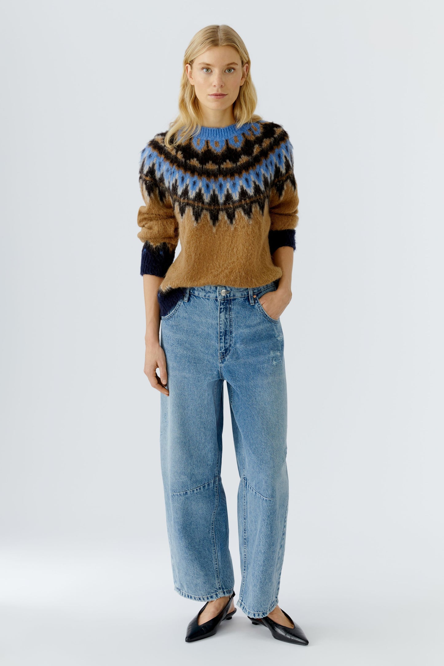 Pullover (Dk Camel Blue)