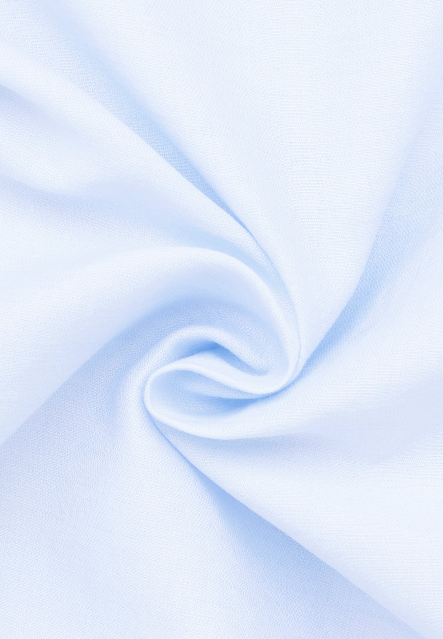 Linen Shirt Twill Kurzarm (Hellblau)