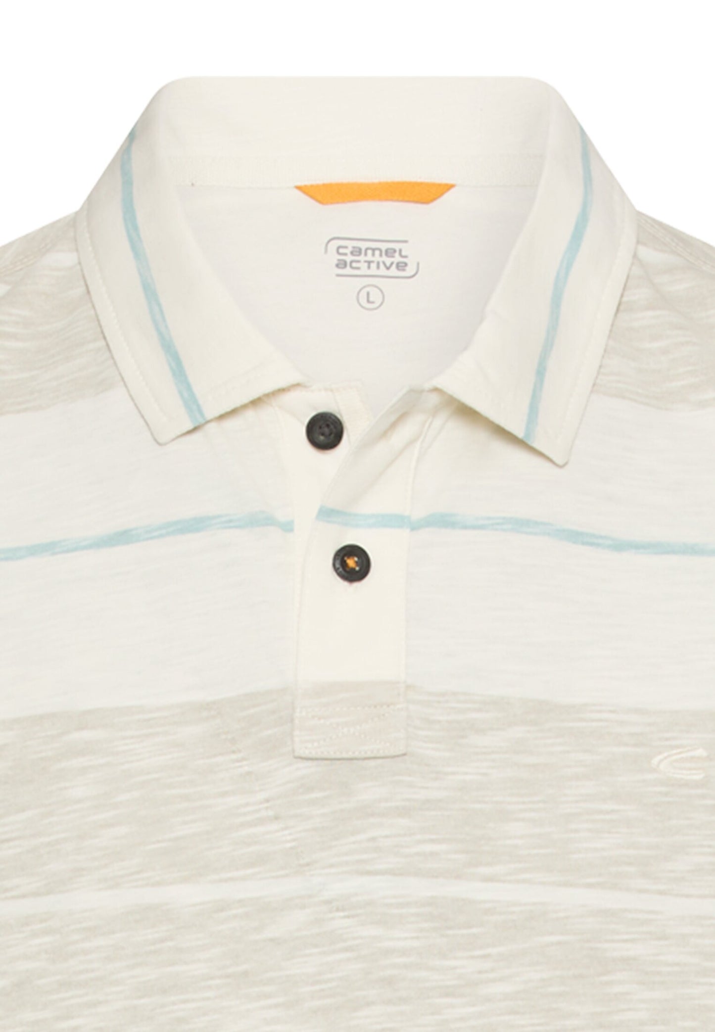 Poloshirt aus reiner Baumwolle (Light Beige)