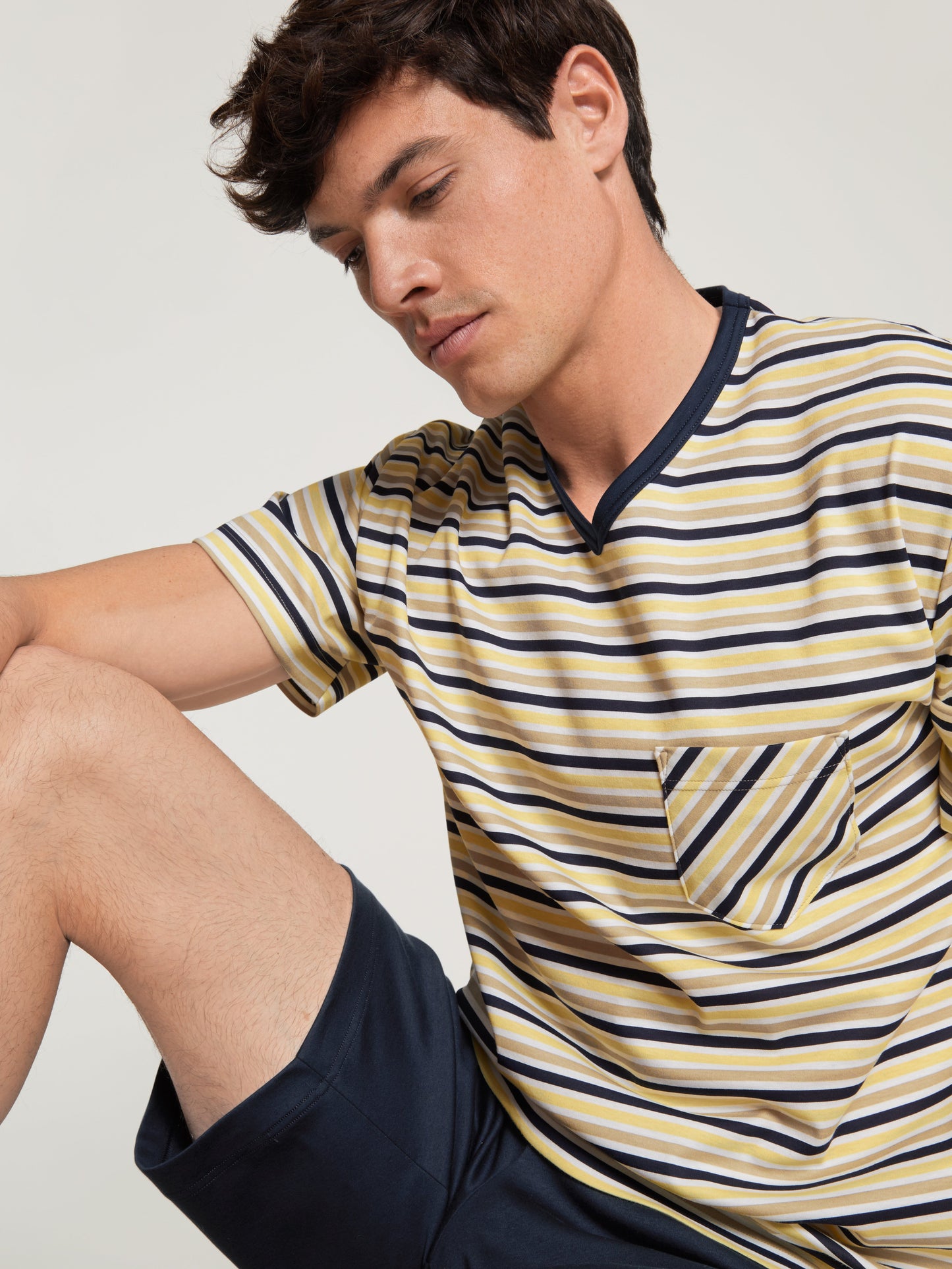 MEN Short pyjamas (White Pepper)