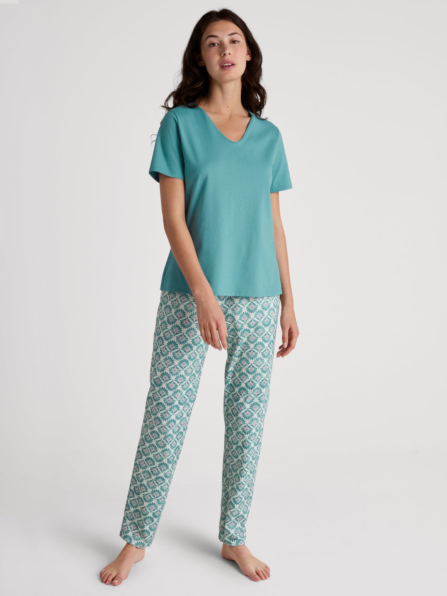 WOMEN Shirt short-sleeve (Bristol Blue)