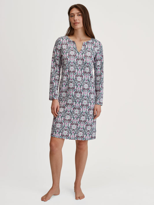 WOMEN Nightdress (Smoke Blue)