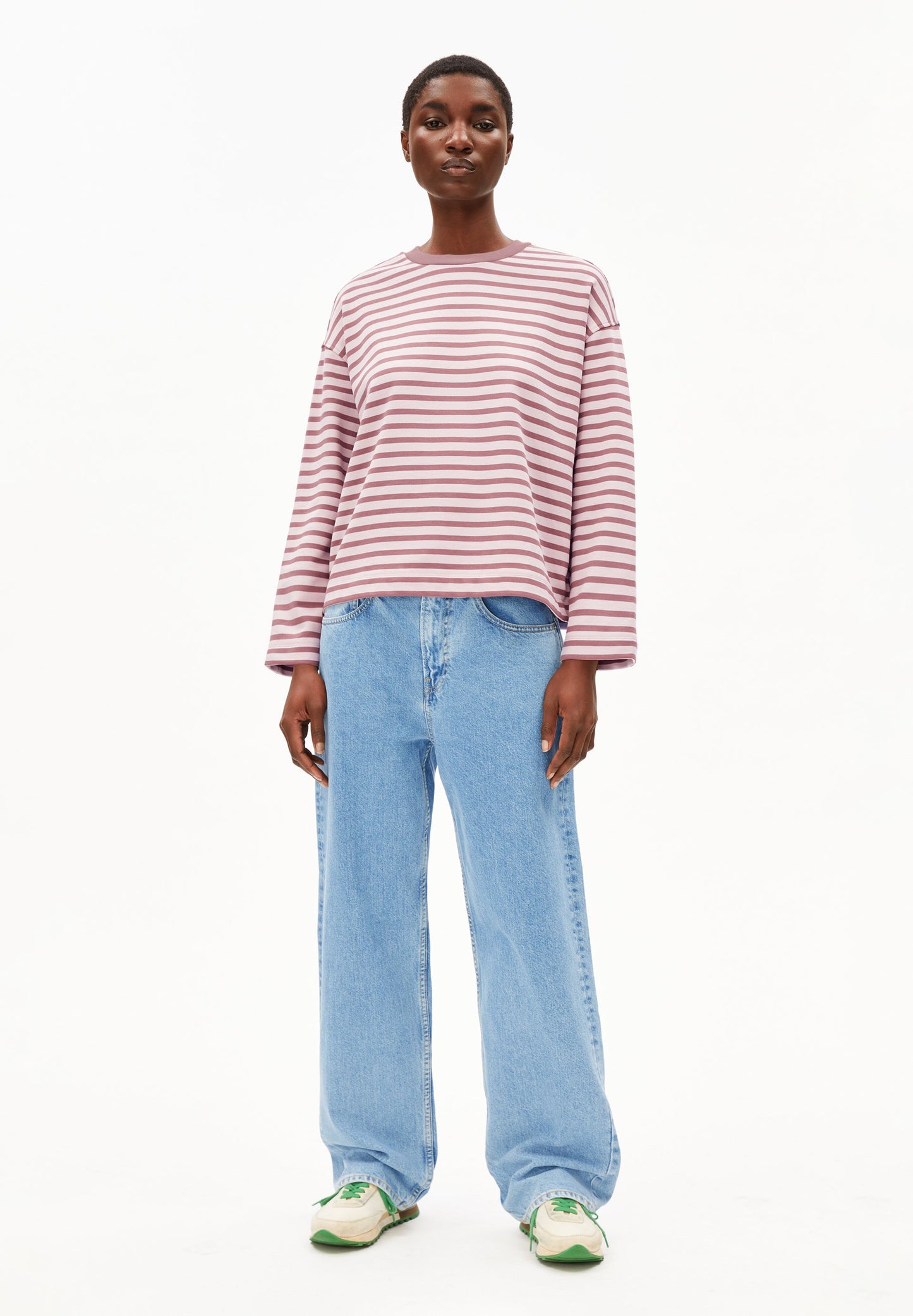 Frankaa Maarlen Stripe (Ice Grape-dark)