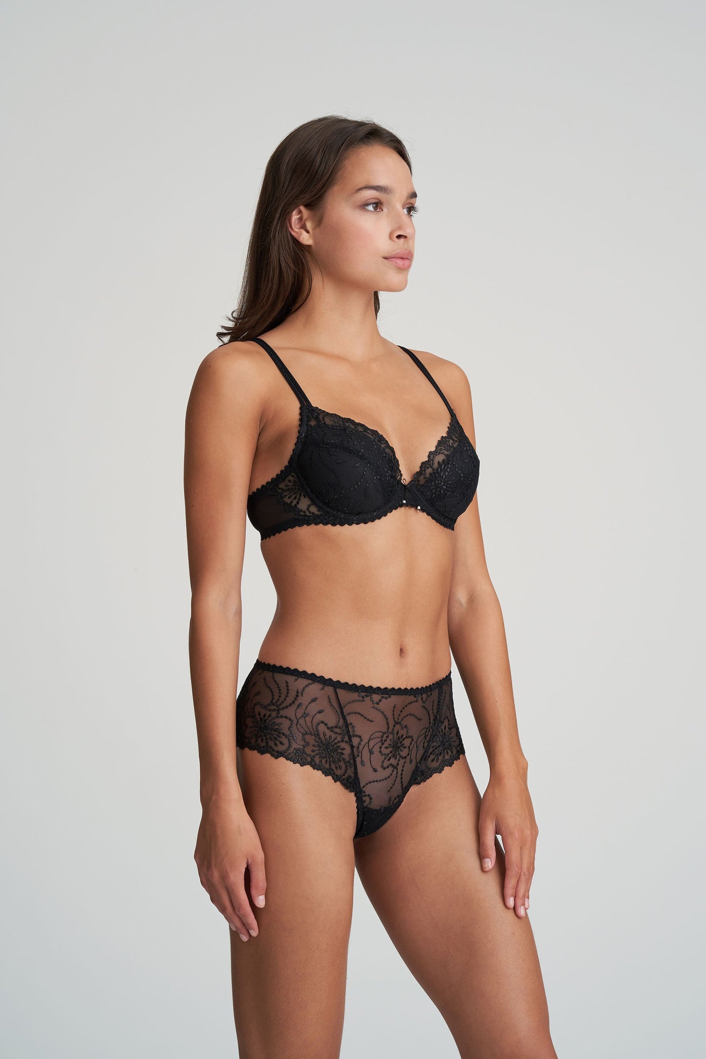 JANE schwarz Push-up herausnehmbaren Kissen (Zwa)