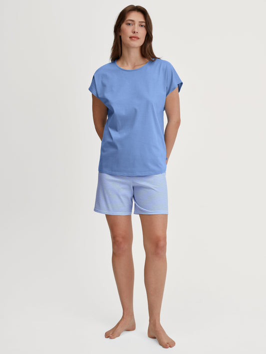 WOMEN Short pyjamas (Hydrangea Blue)