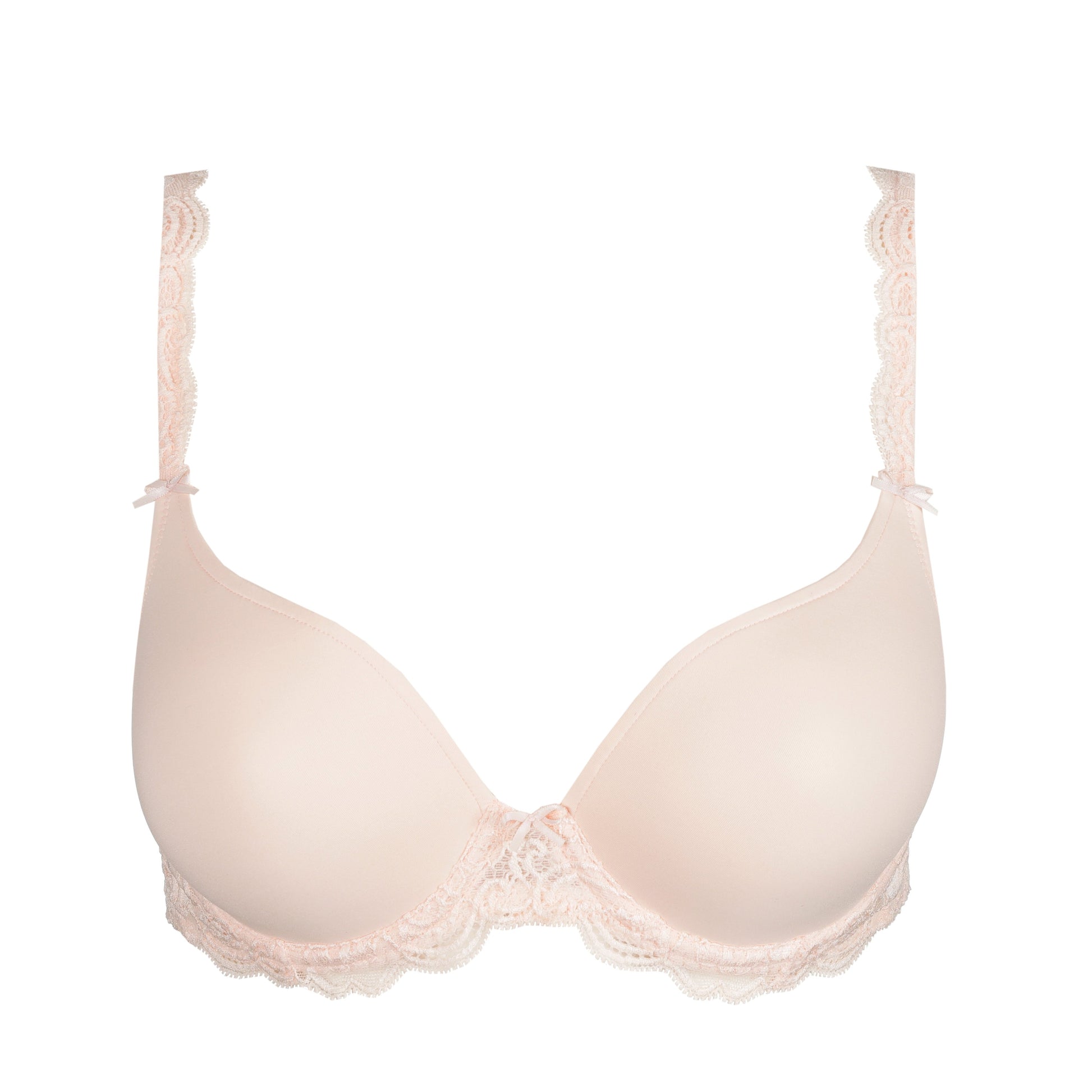 CYRILE crystal pink Unterlegter BH Herzform (Crp)